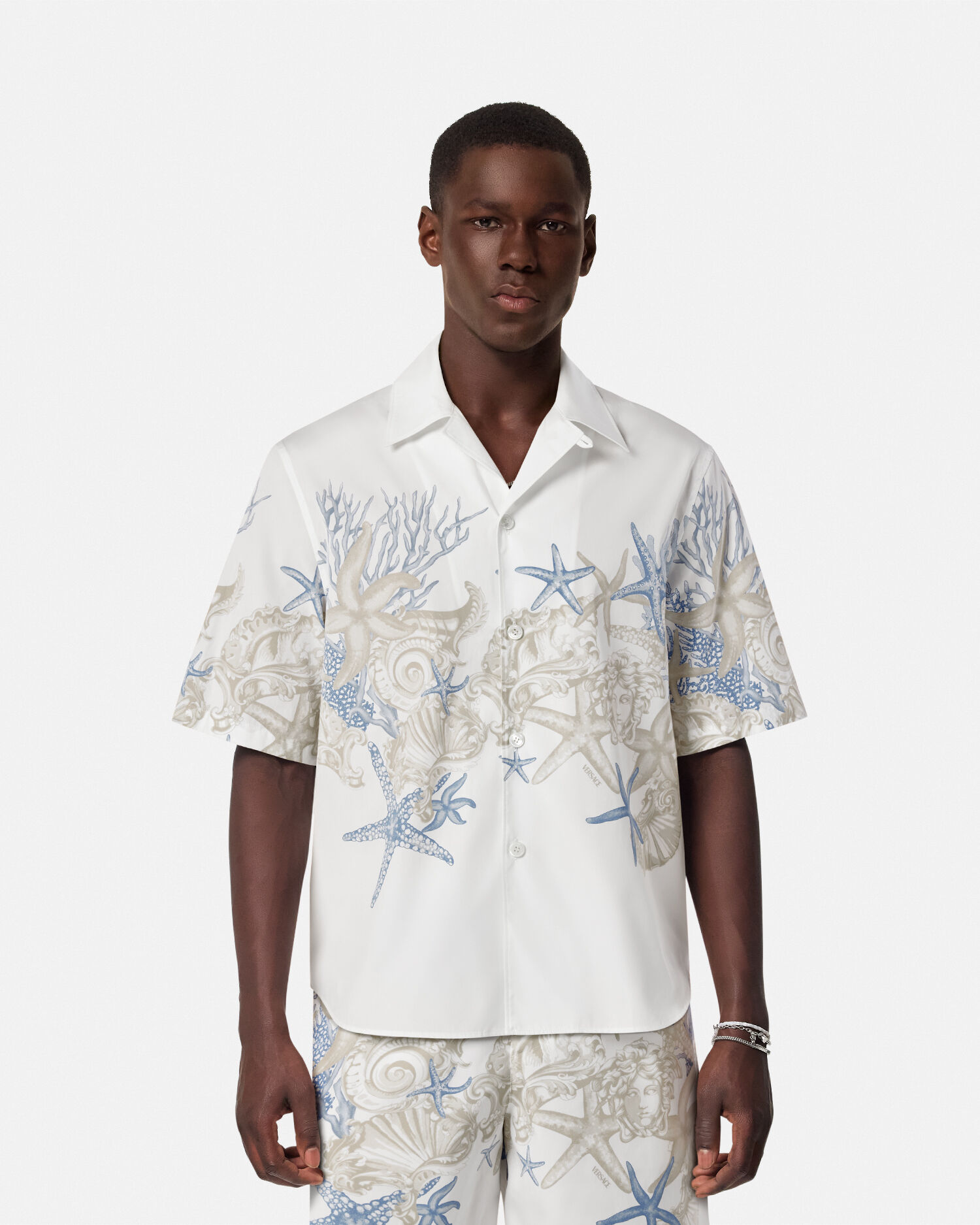 Versace cotton shirt store