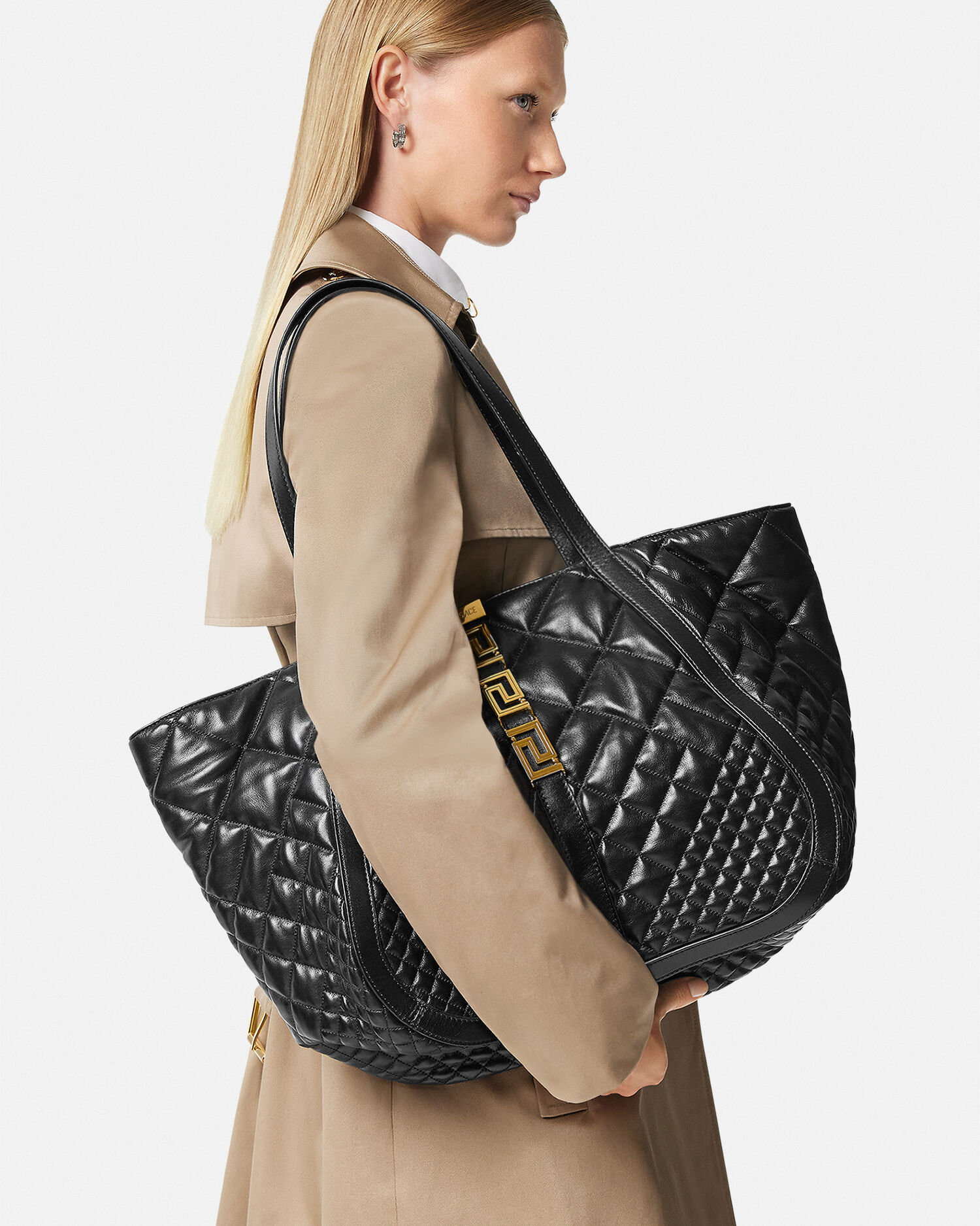 Greca Goddess Large Tote Bag