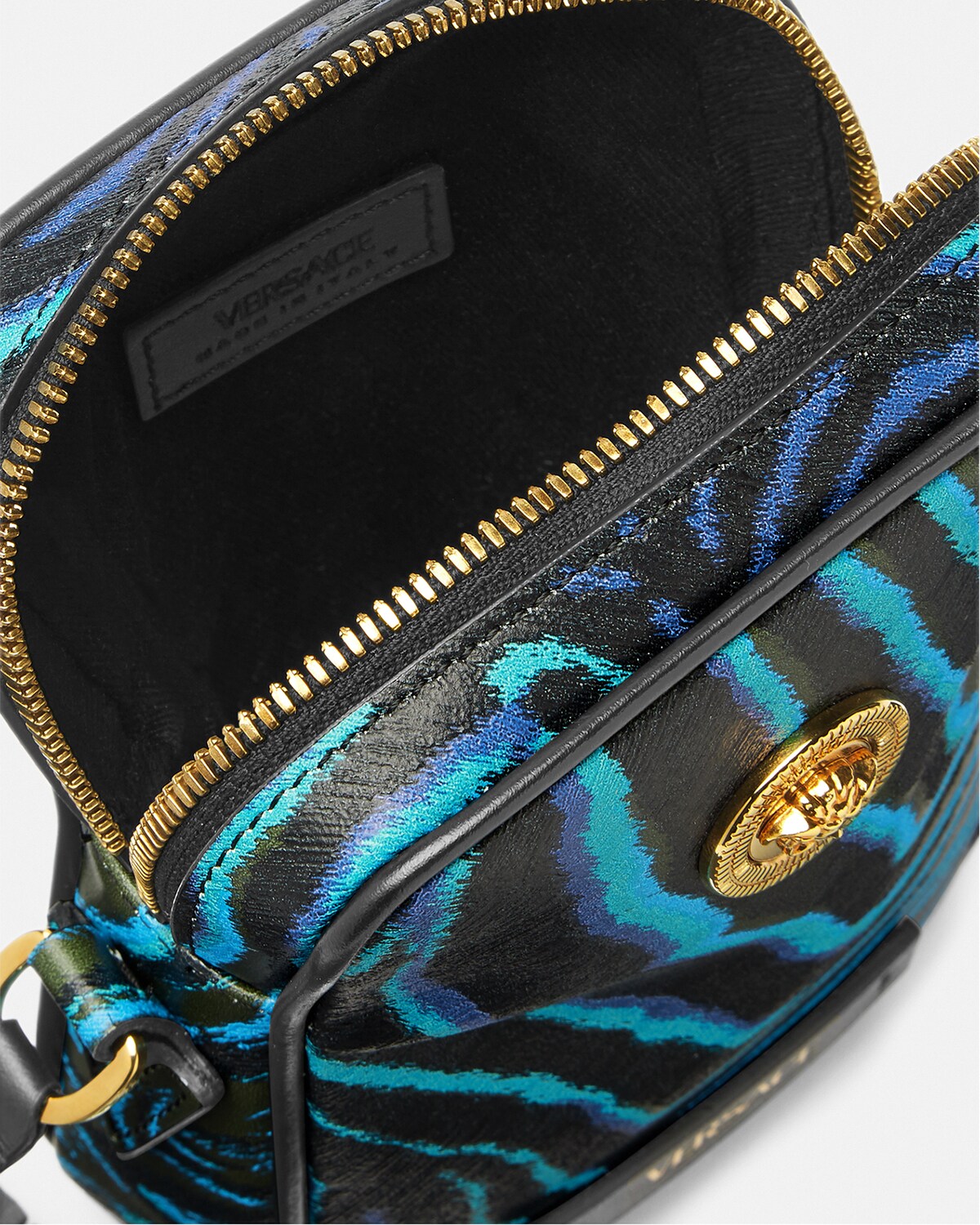 Versace Tiger Medusa Biggie Small Crossbody Bag VERSACE