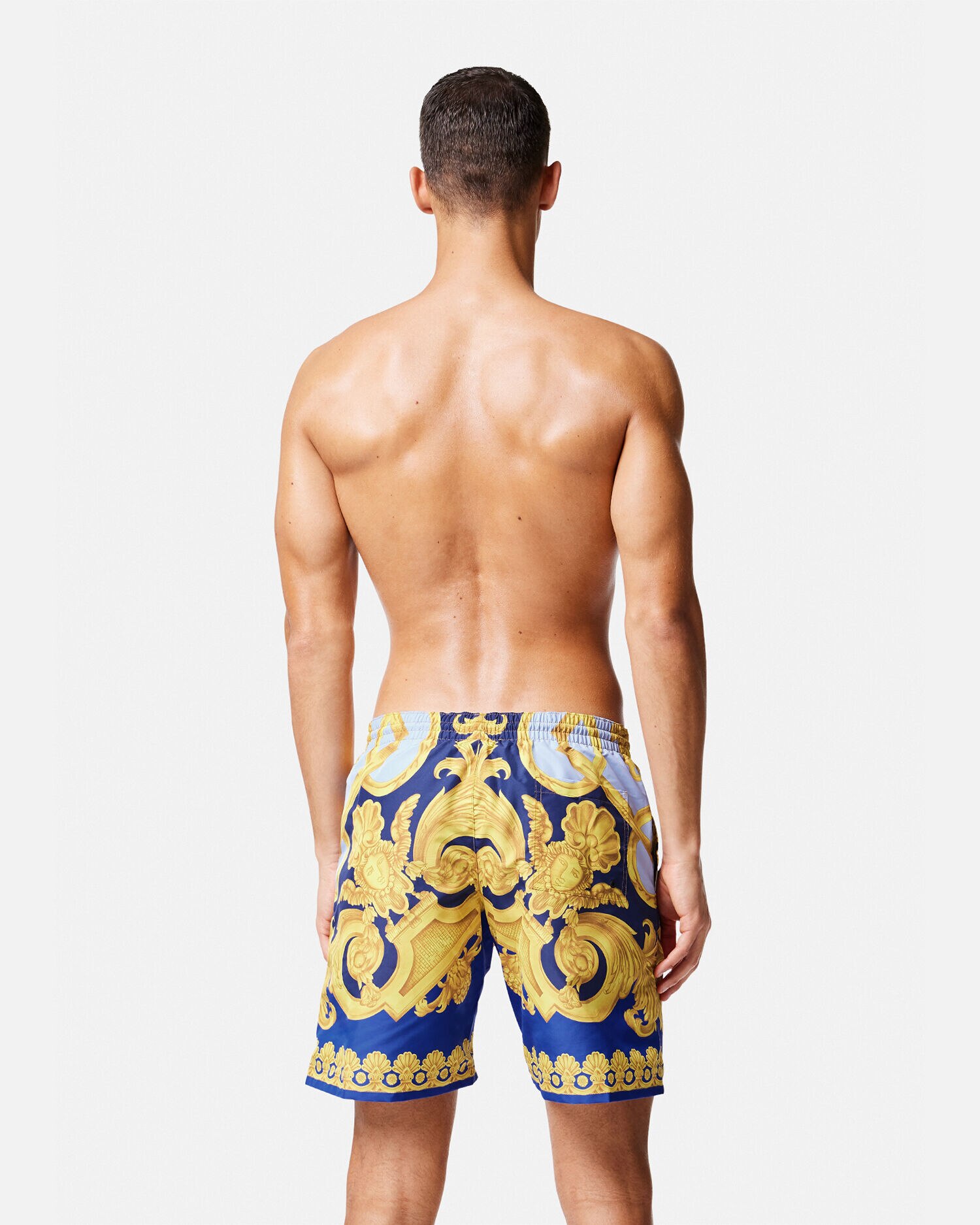 Versace apollo swim shorts cheap