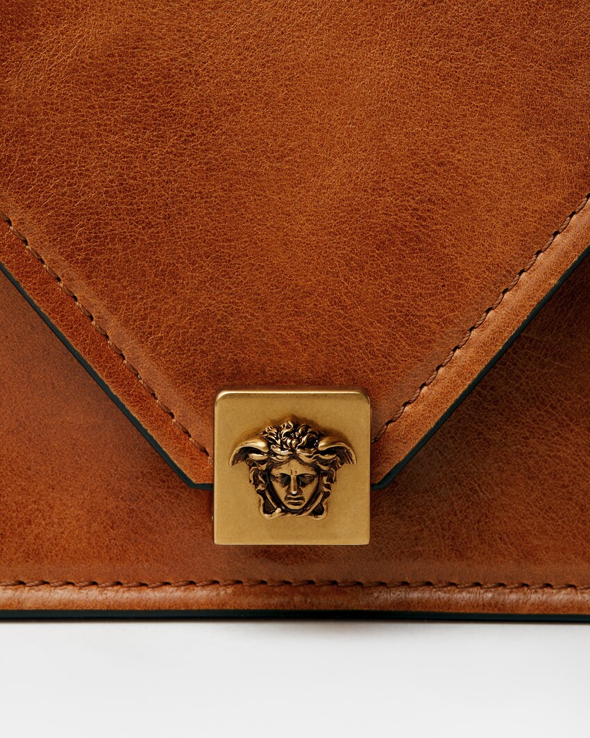 Severine Leather Mini Bag Brown 4