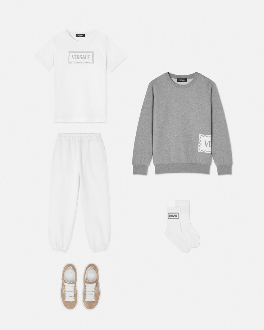 Kids Printed Cotton-Jersey T-Shirt White 2