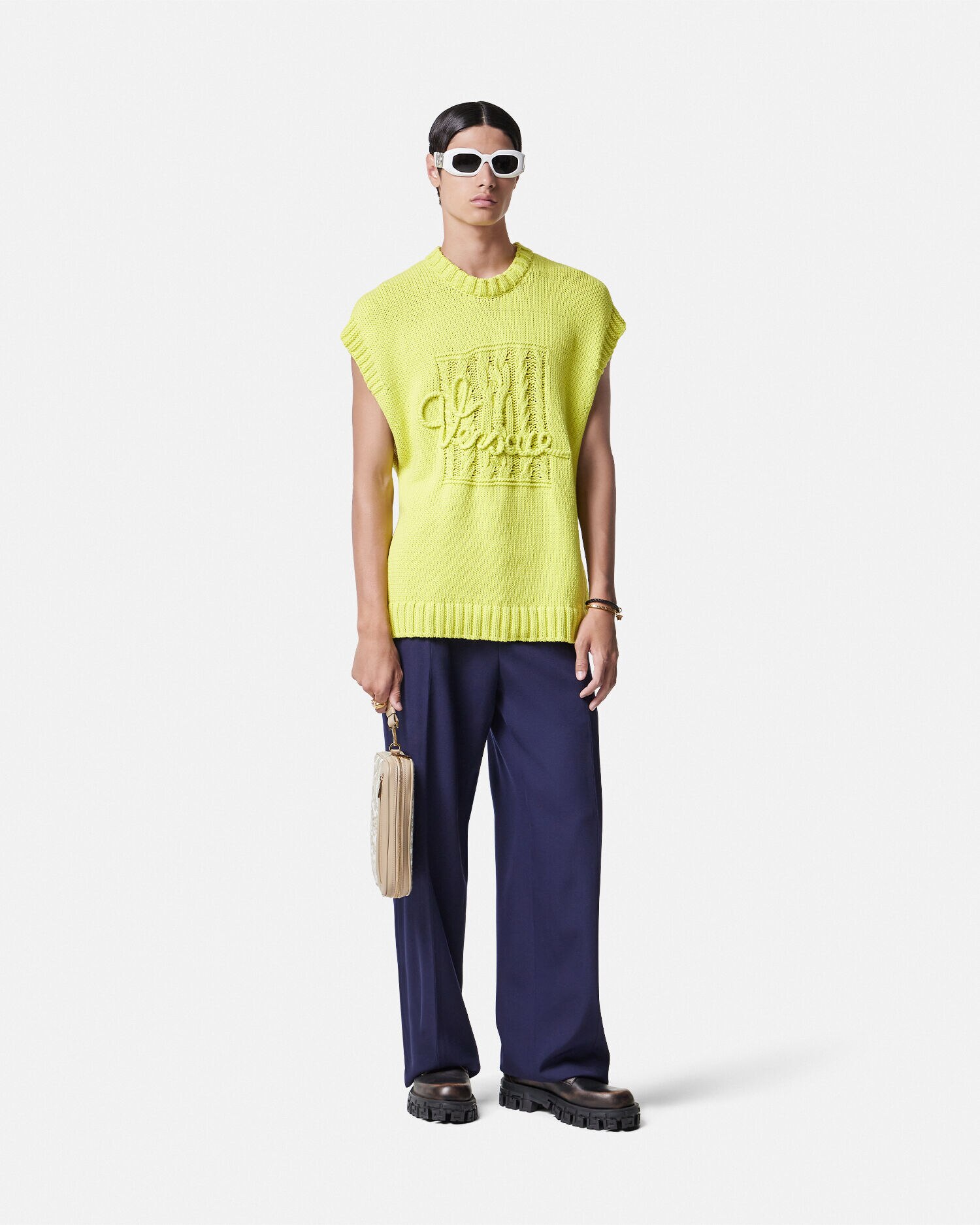 Pull versace hotsell homme pas cher