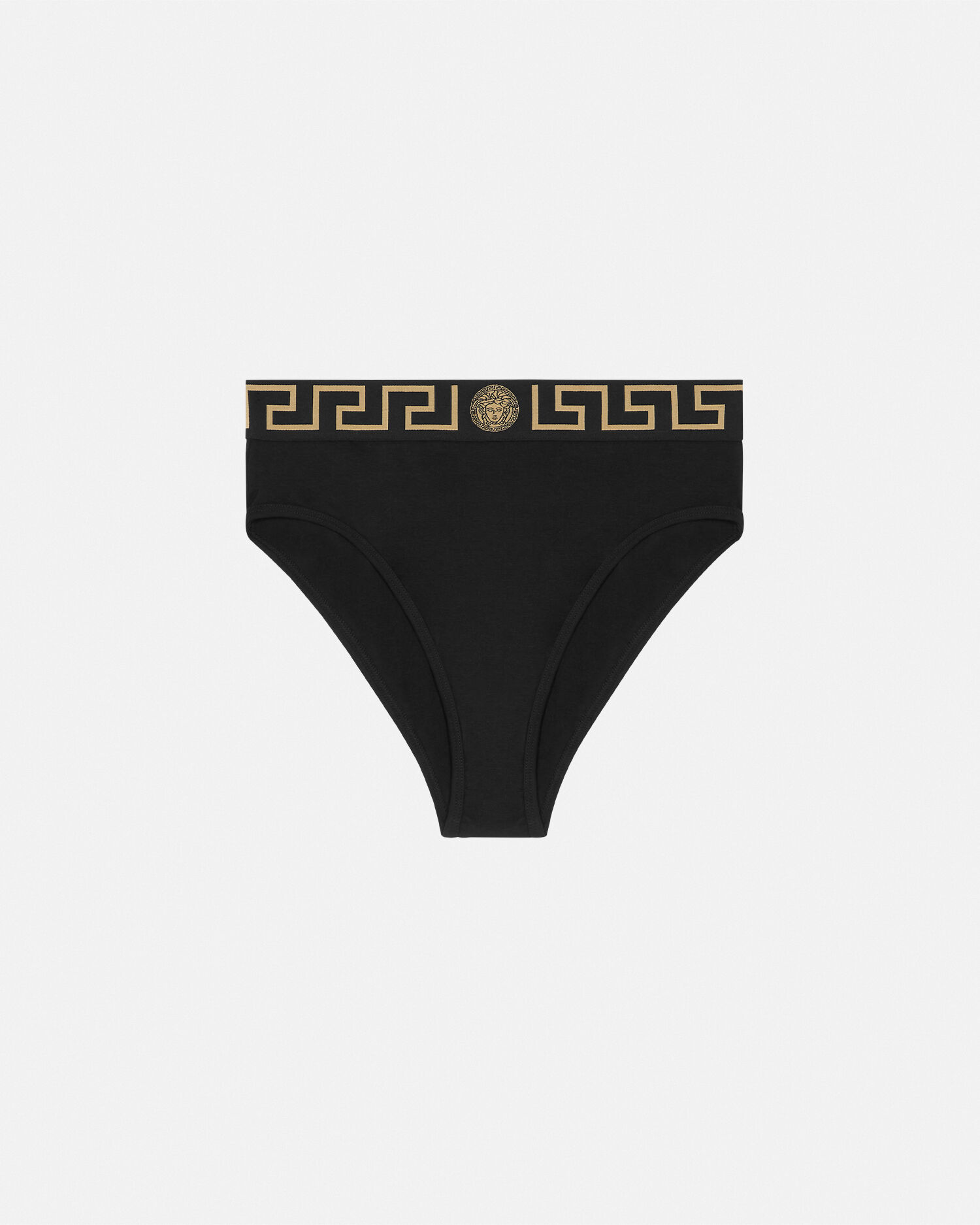 Greca Border High-Waist Briefs | VERSACE US