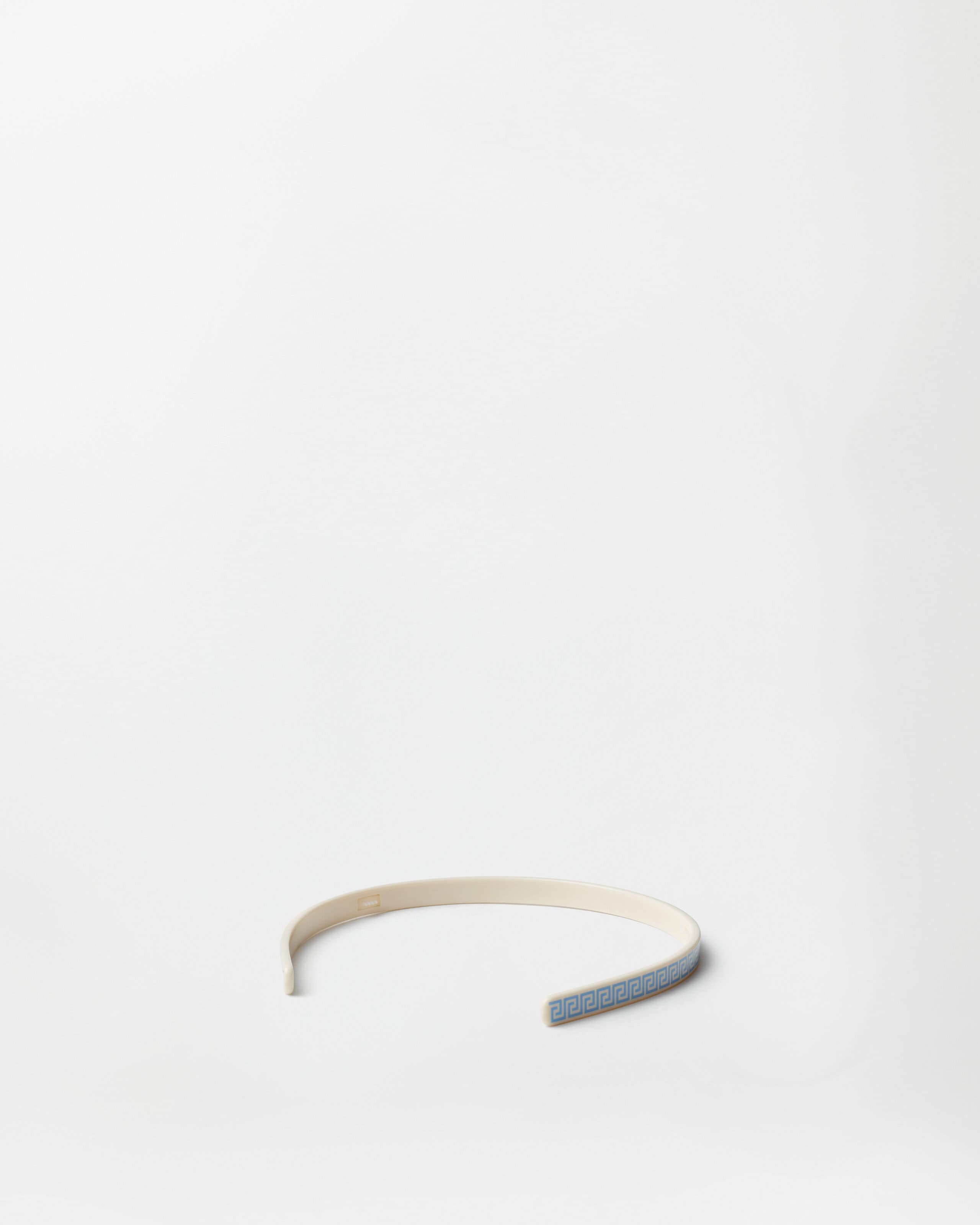 Plex Headband White,Blue | VERSACE US