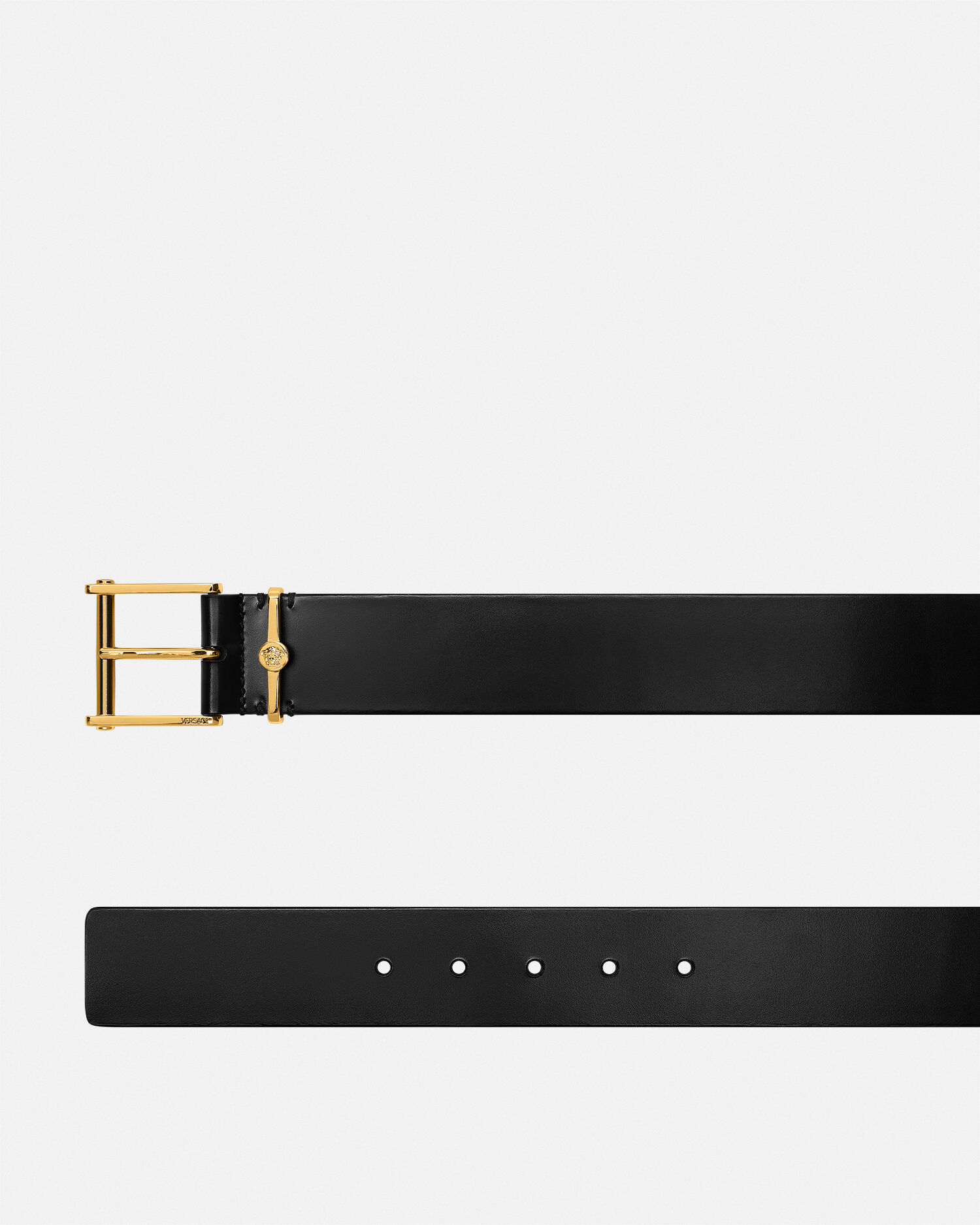 Mens white versace outlet belt