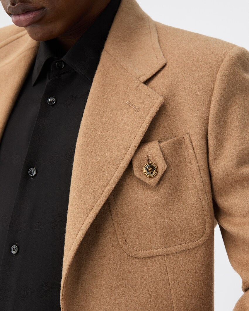 Camel Hair Blazer - thumbnail 5
