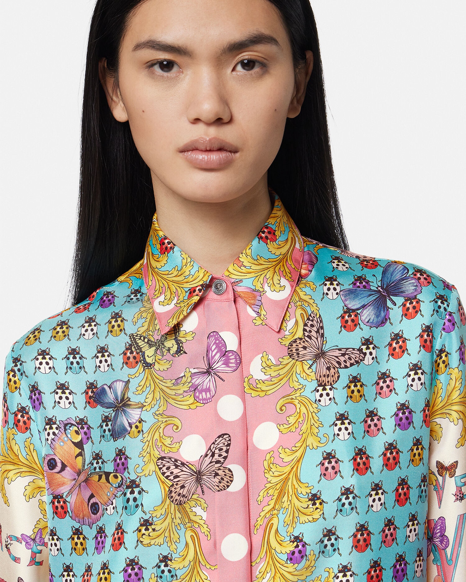 Camisas versace clearance mujer