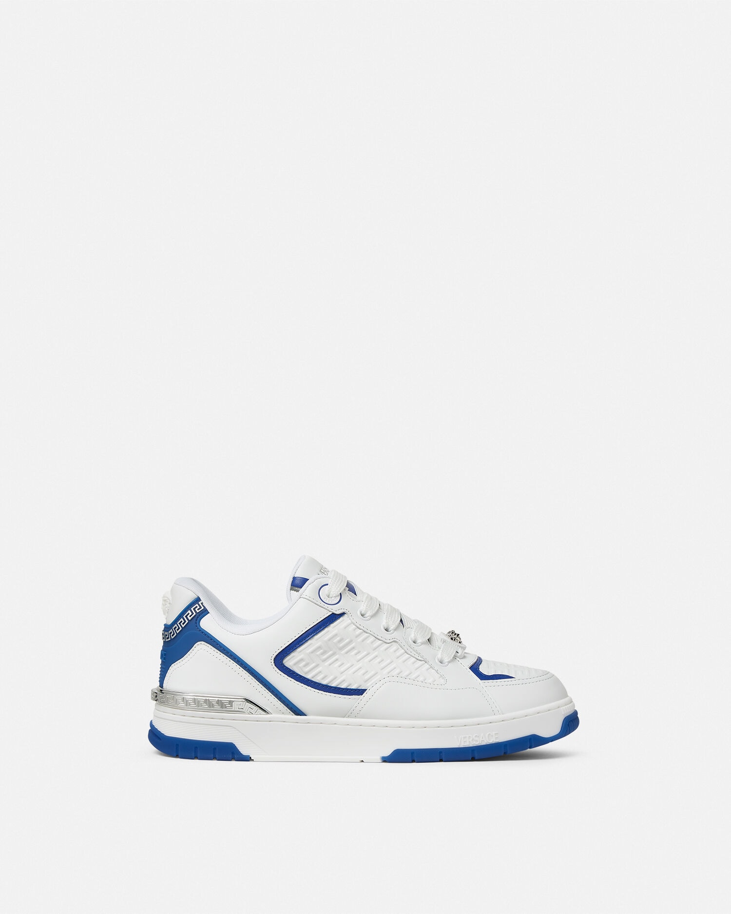 Versace biggie basket leather sneakers