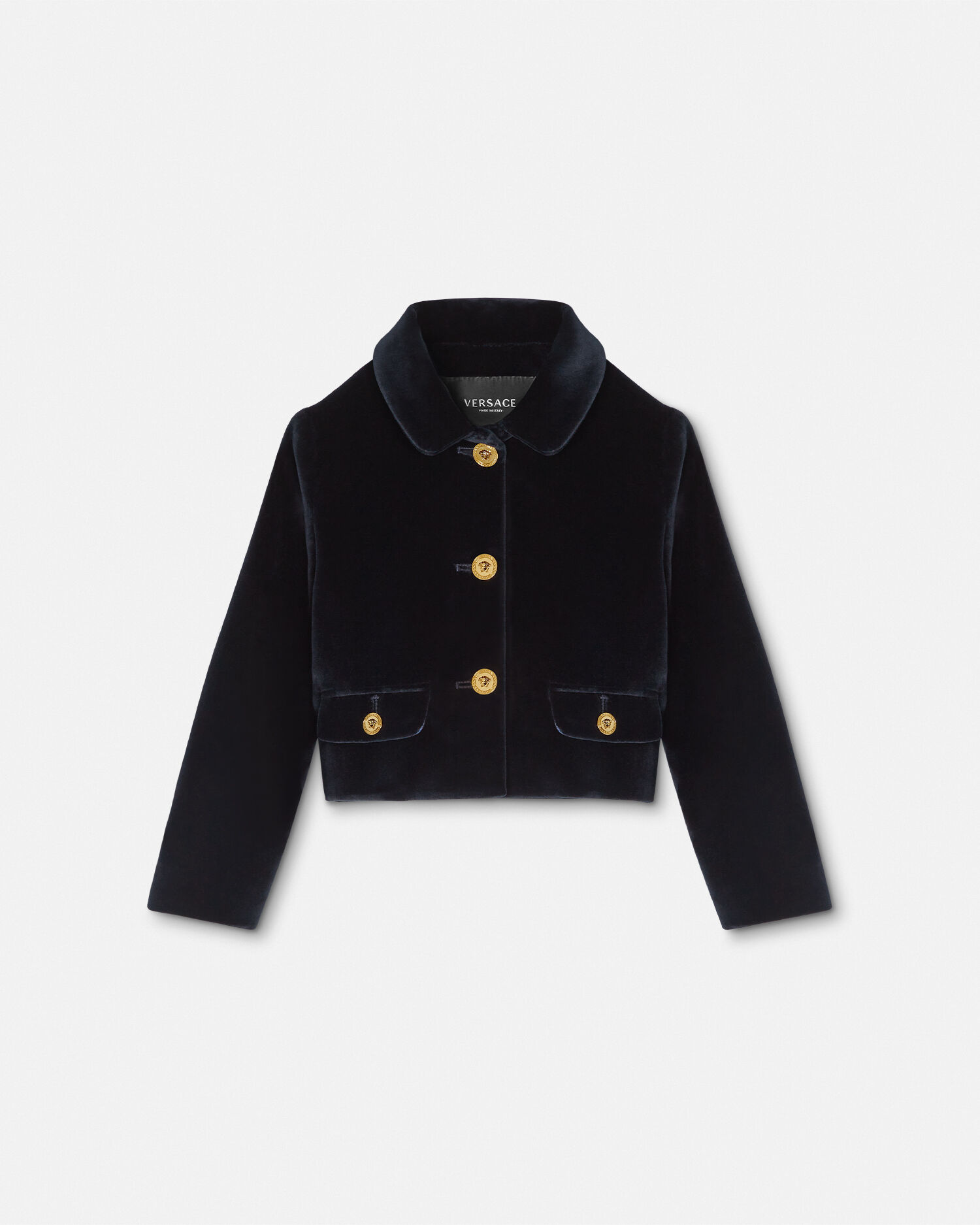 Versace velvet blazer top