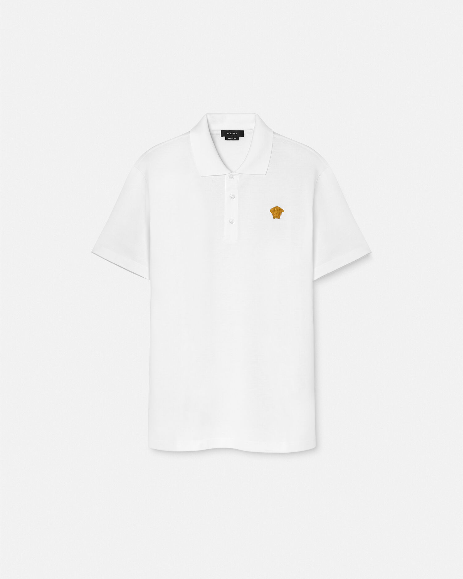 Embroidered Short Sleeved Polo Shirt