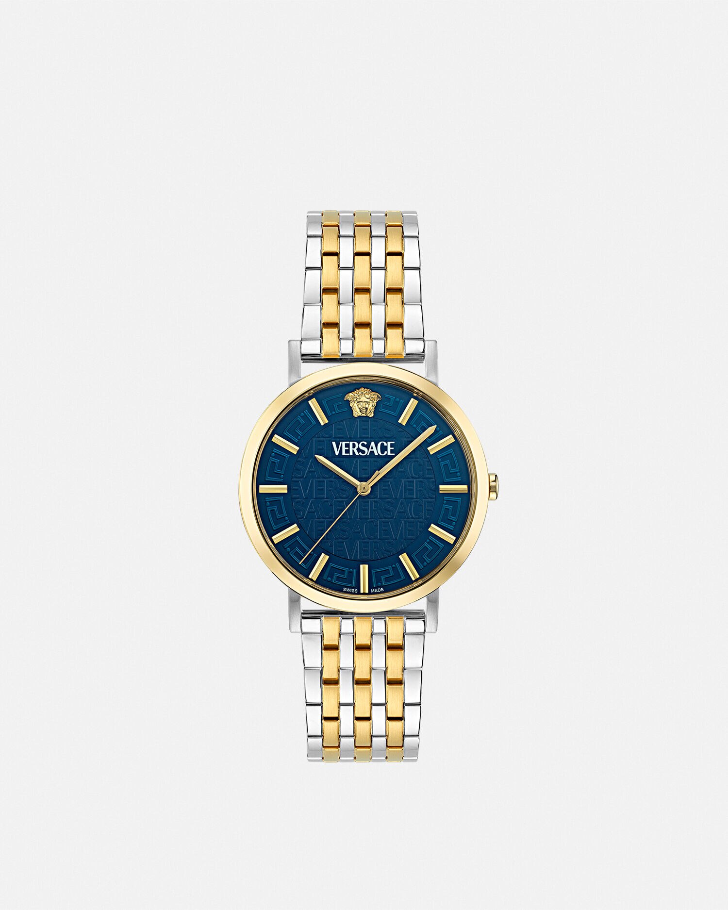 Versace watch gold and silver 2025