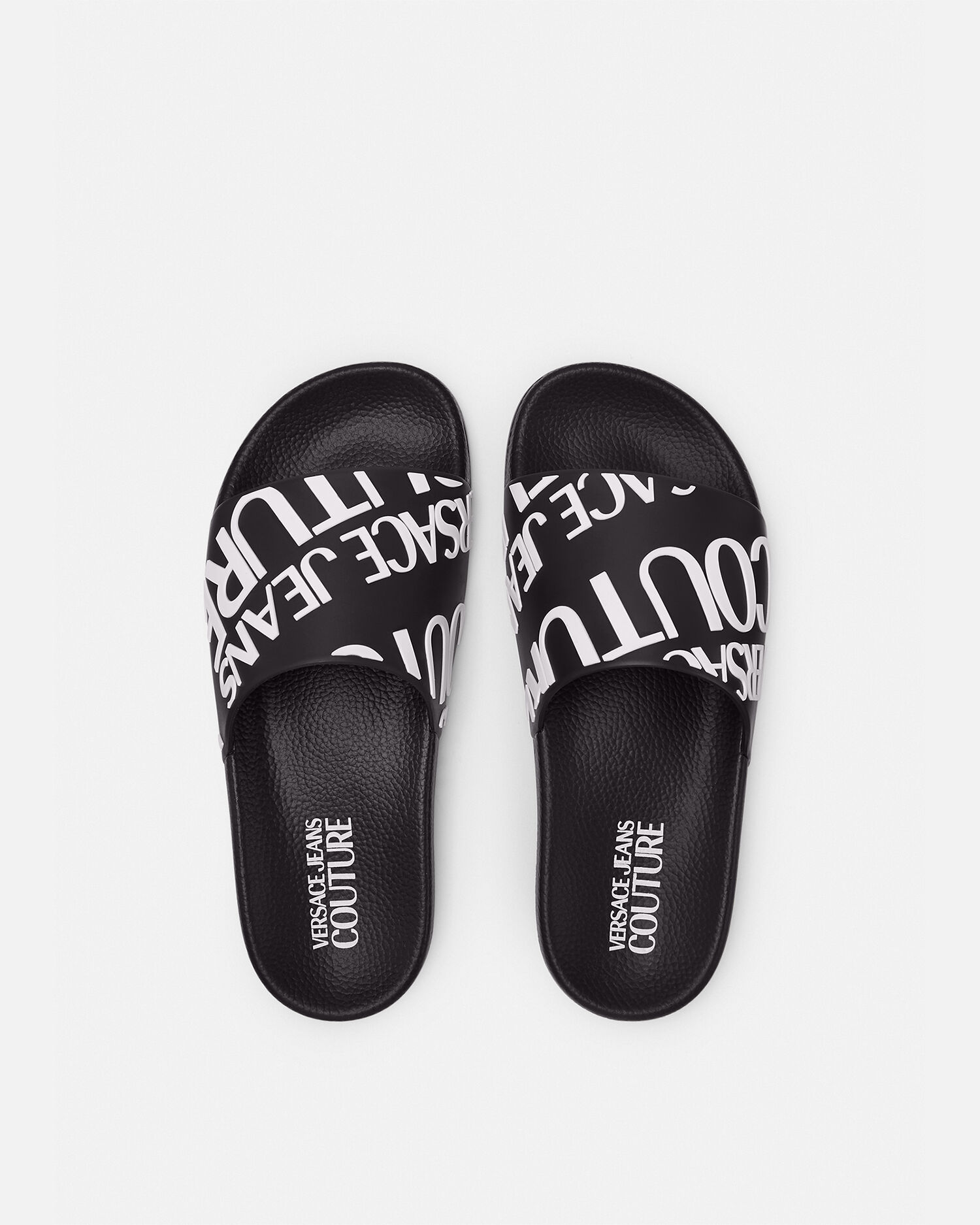Mens sliders top versace