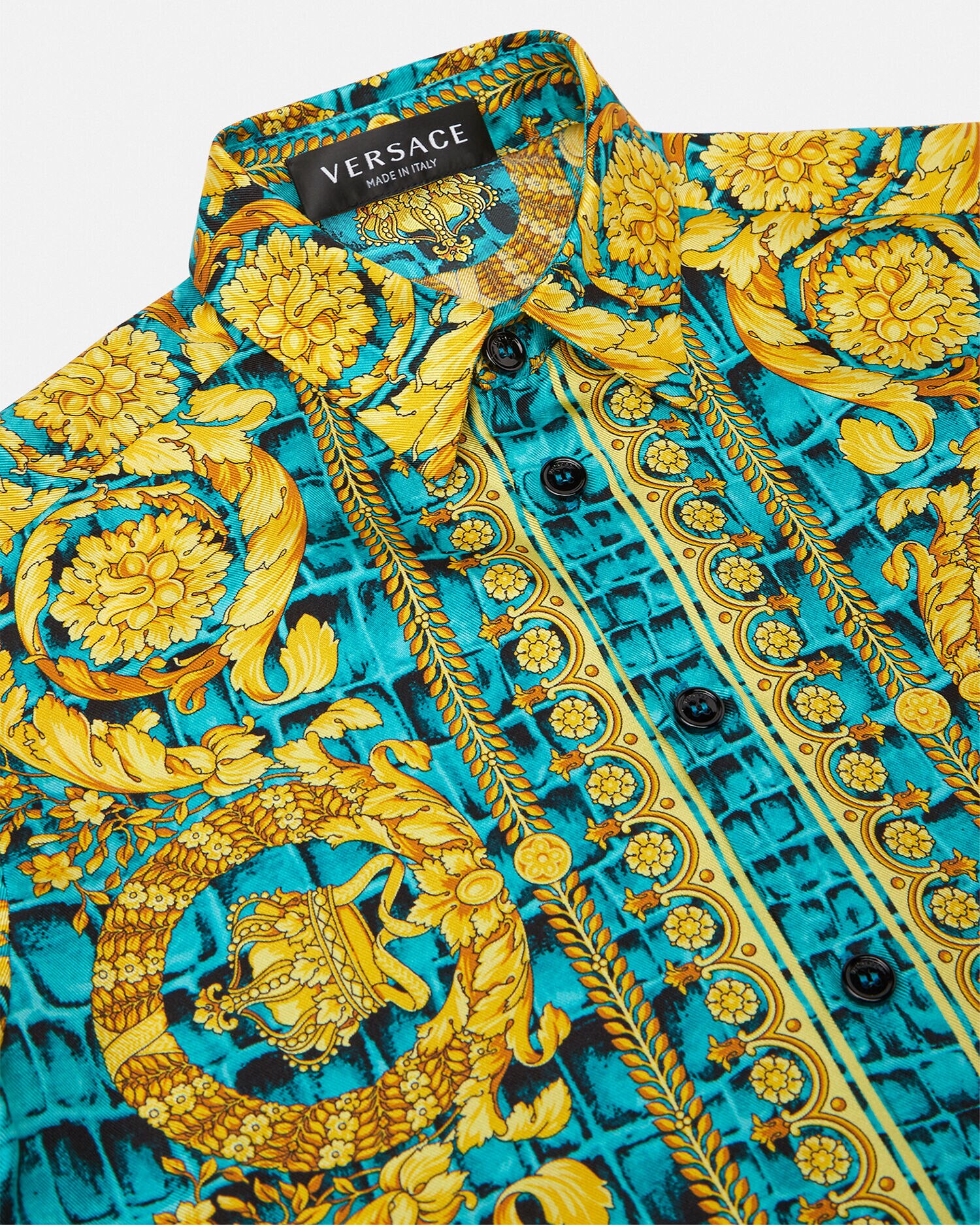 Camicia in seta Baroccodile Kids