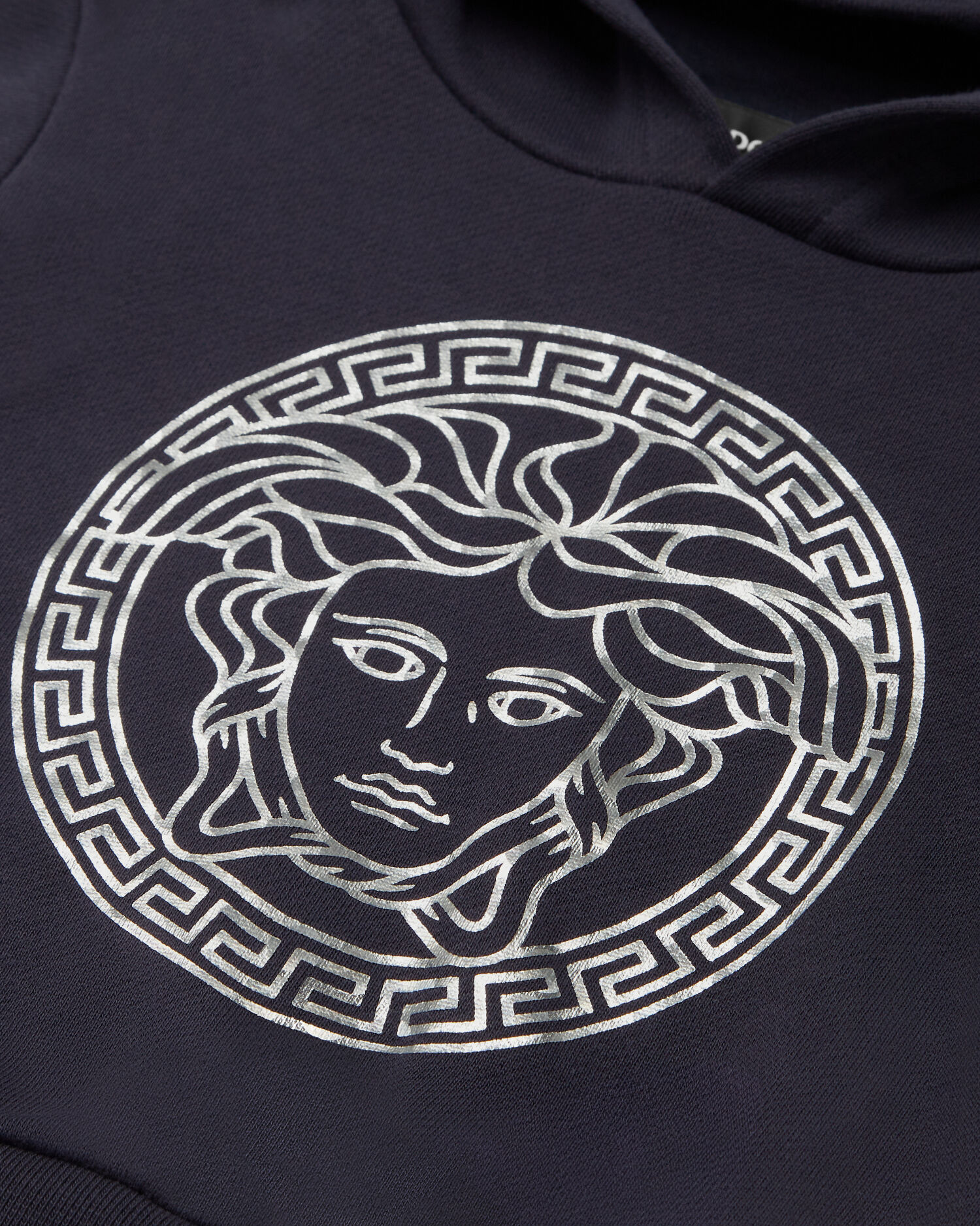 Felpa con cappuccio Medusa Baby Blu VERSACE IT