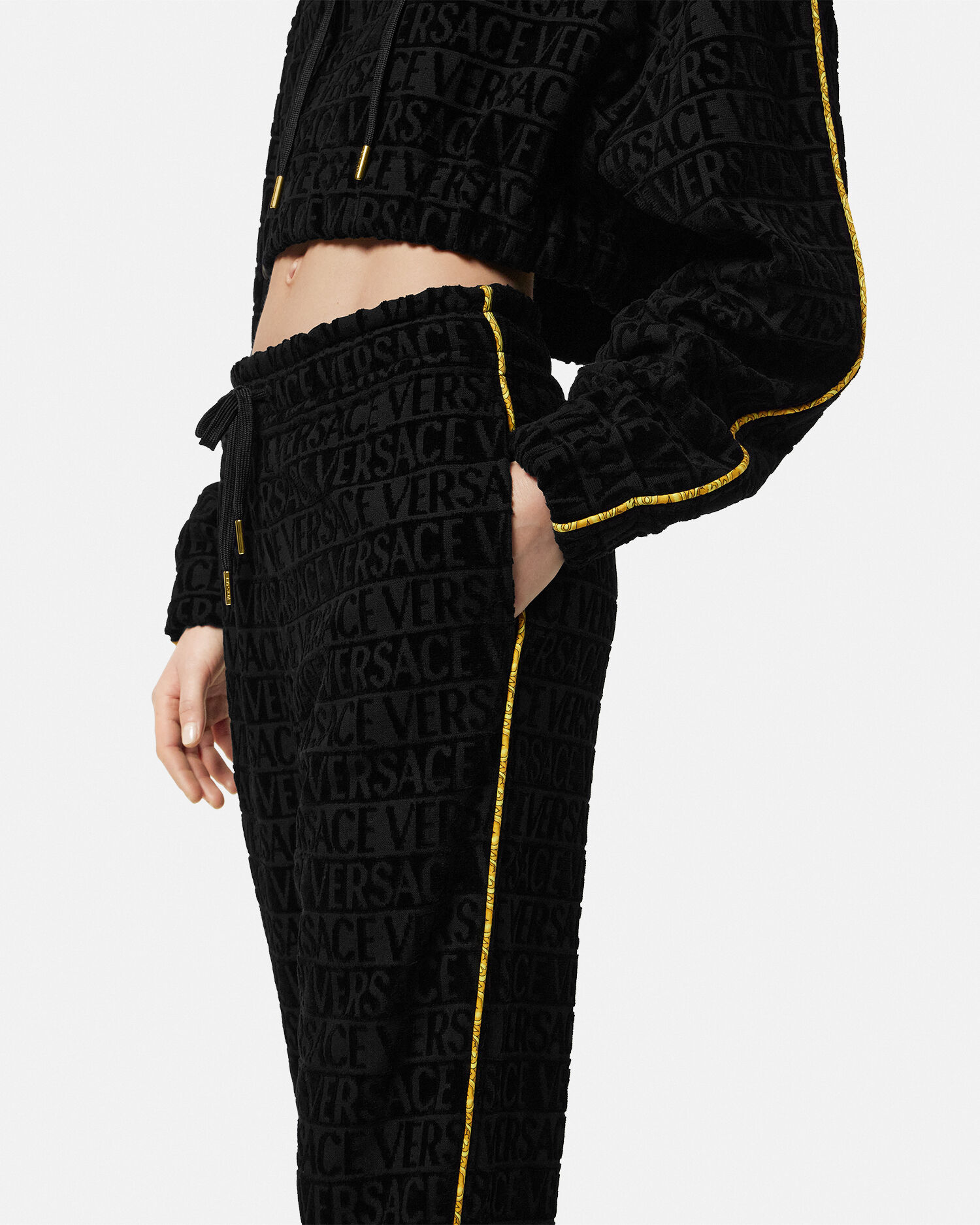 I ♡ Baroque Sweatpants | VERSACE US