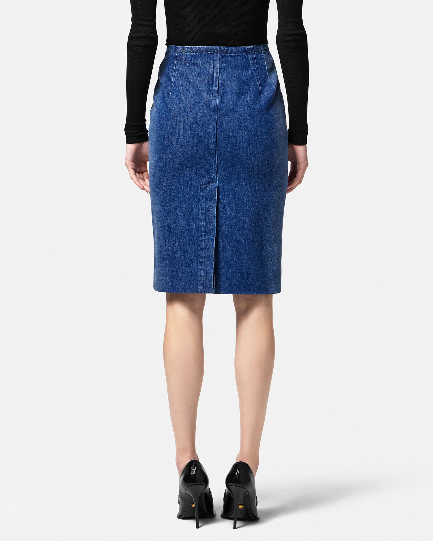 Jupe crayon hotsell denim