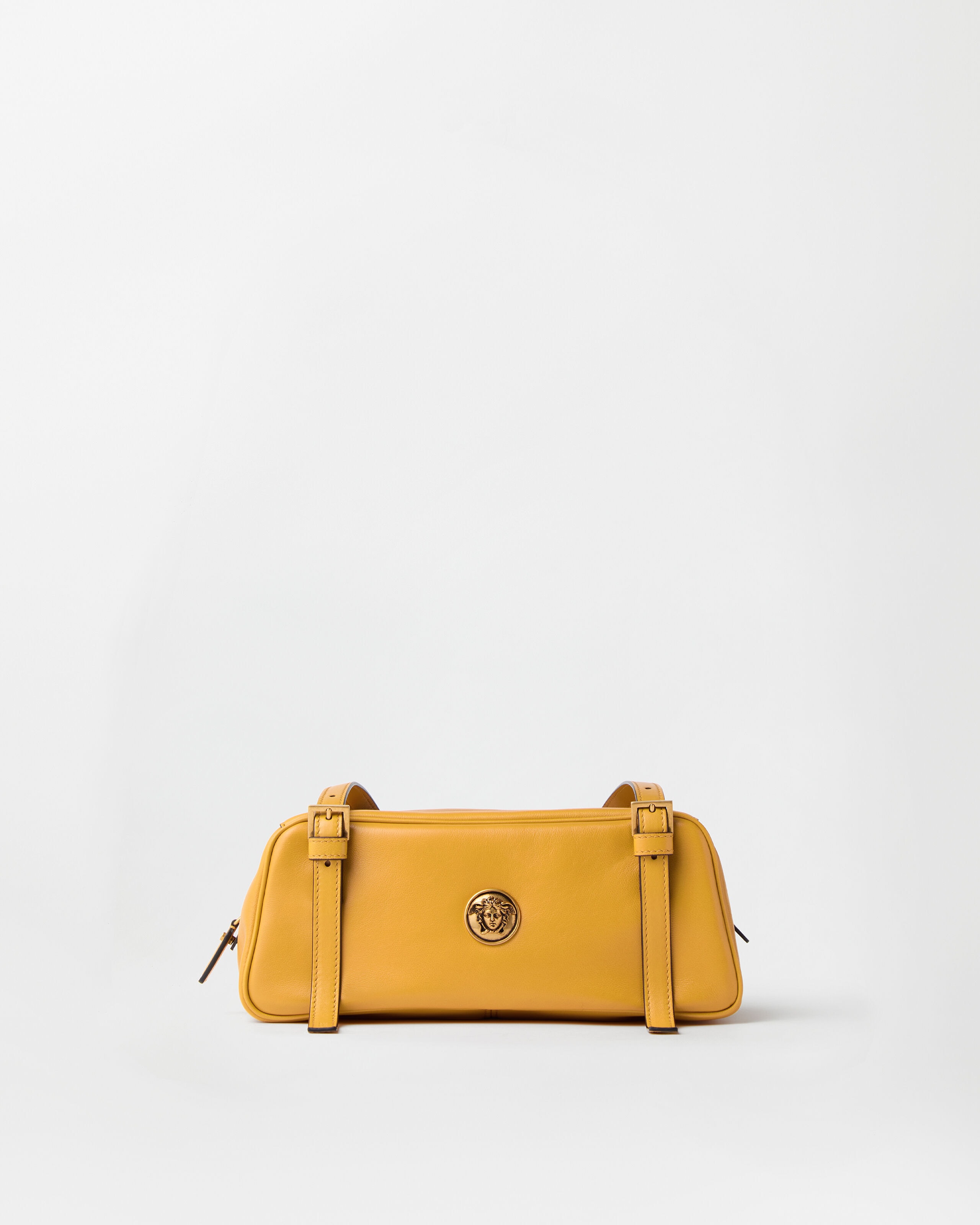Versace embleme nappa bowling bag