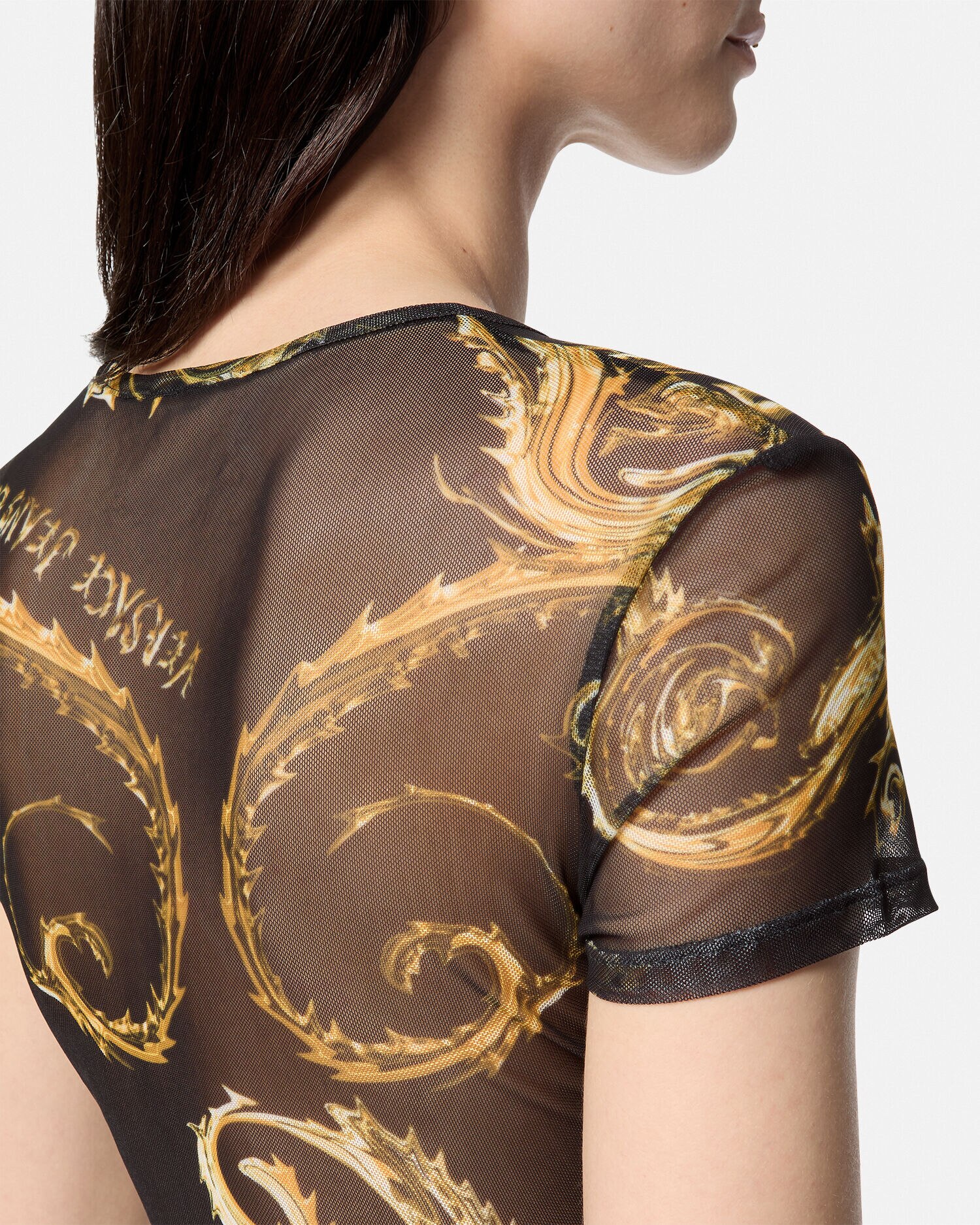 Versace mesh shirt new arrivals