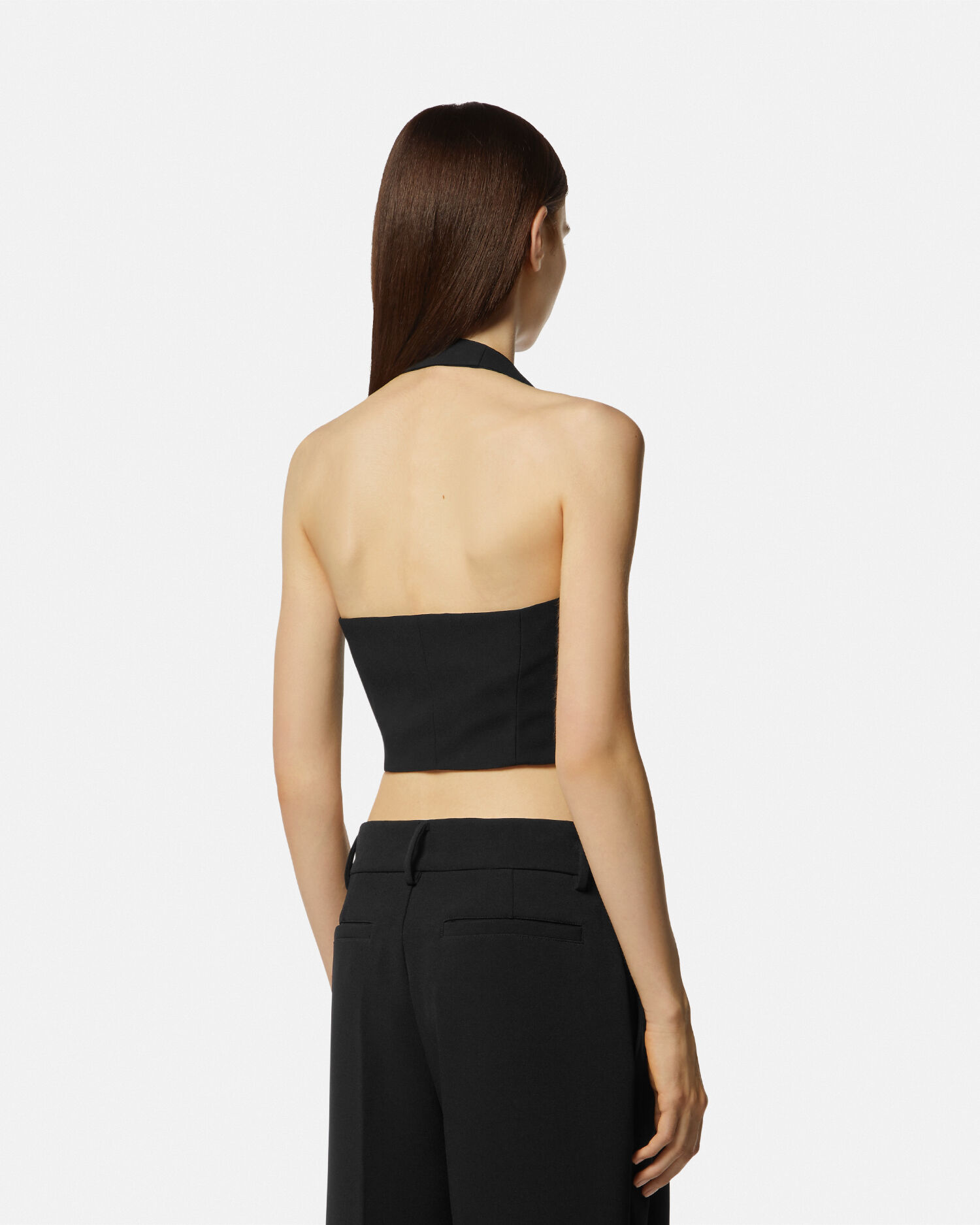 Versace cheap strapless top