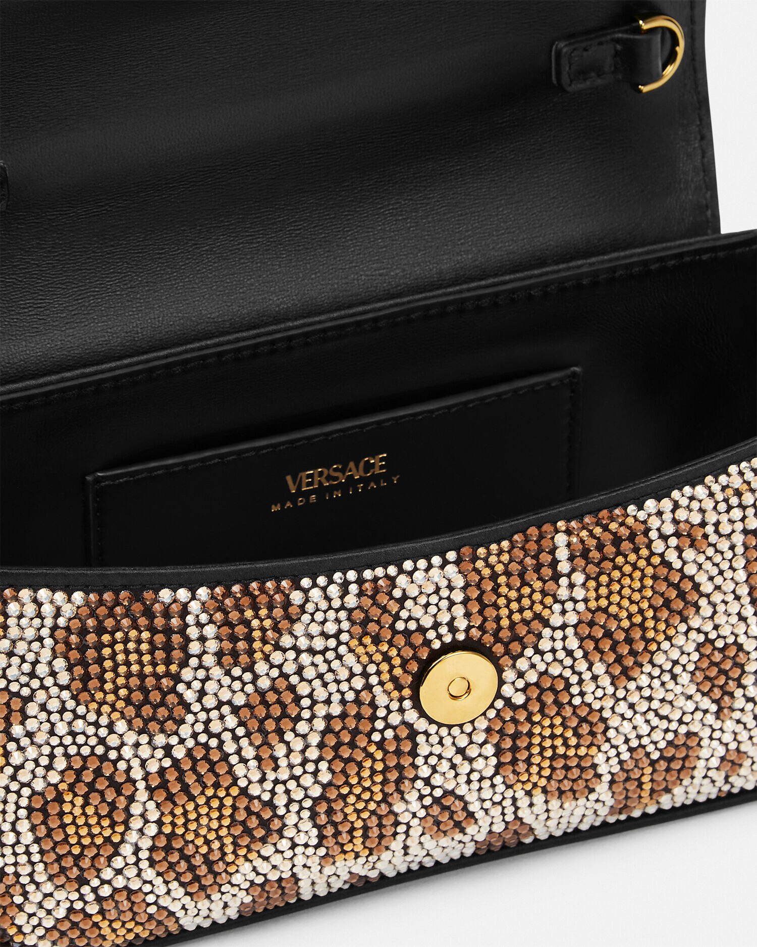 Crystal Leopard La Medusa Mini Bag
