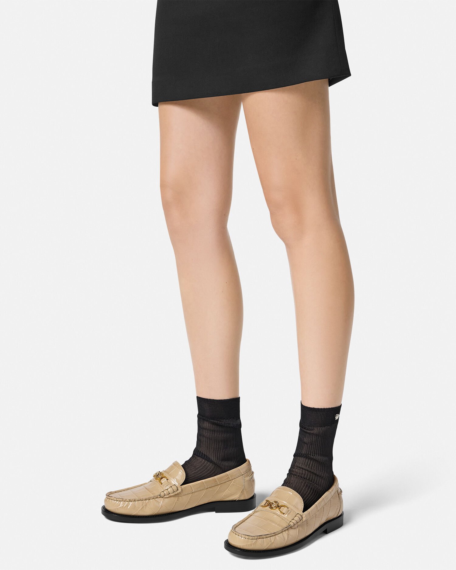 Versace loafers womens on sale