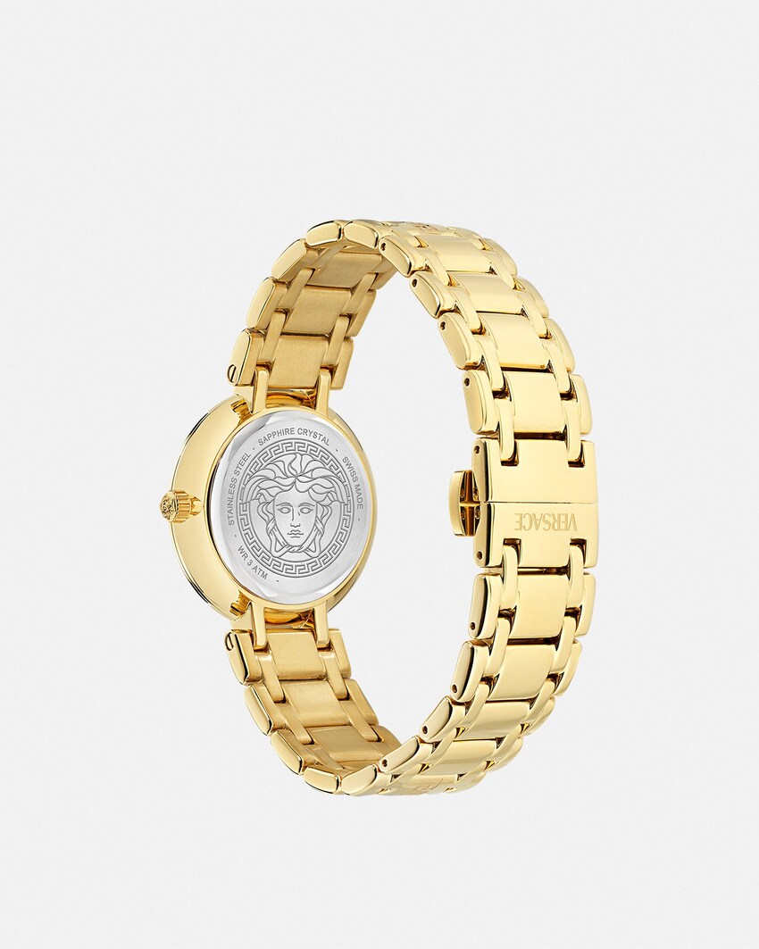 ساعة Versace Antlia أسود+ذهبي 2