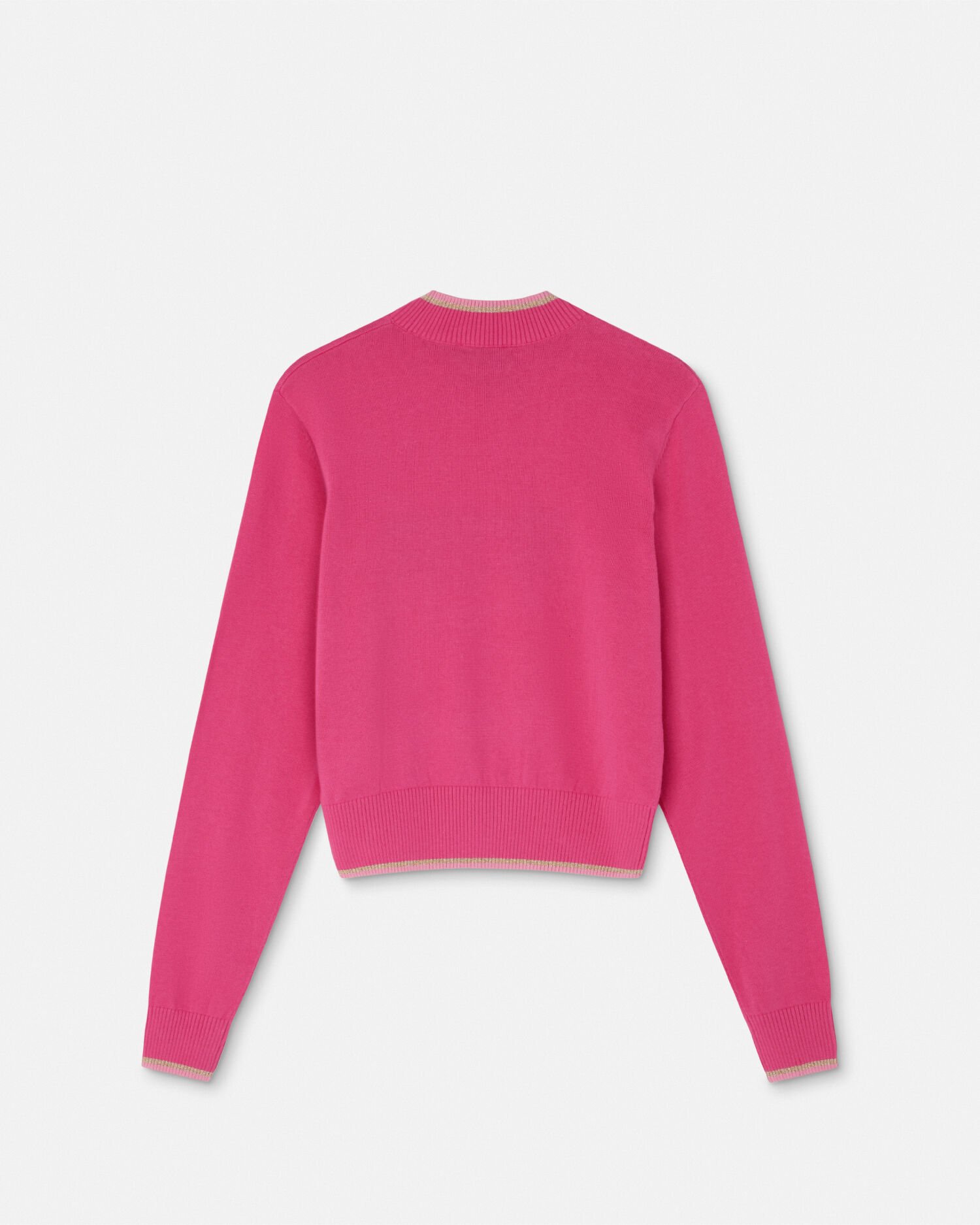Logo Knit Sweater Pink,Print | VERSACE