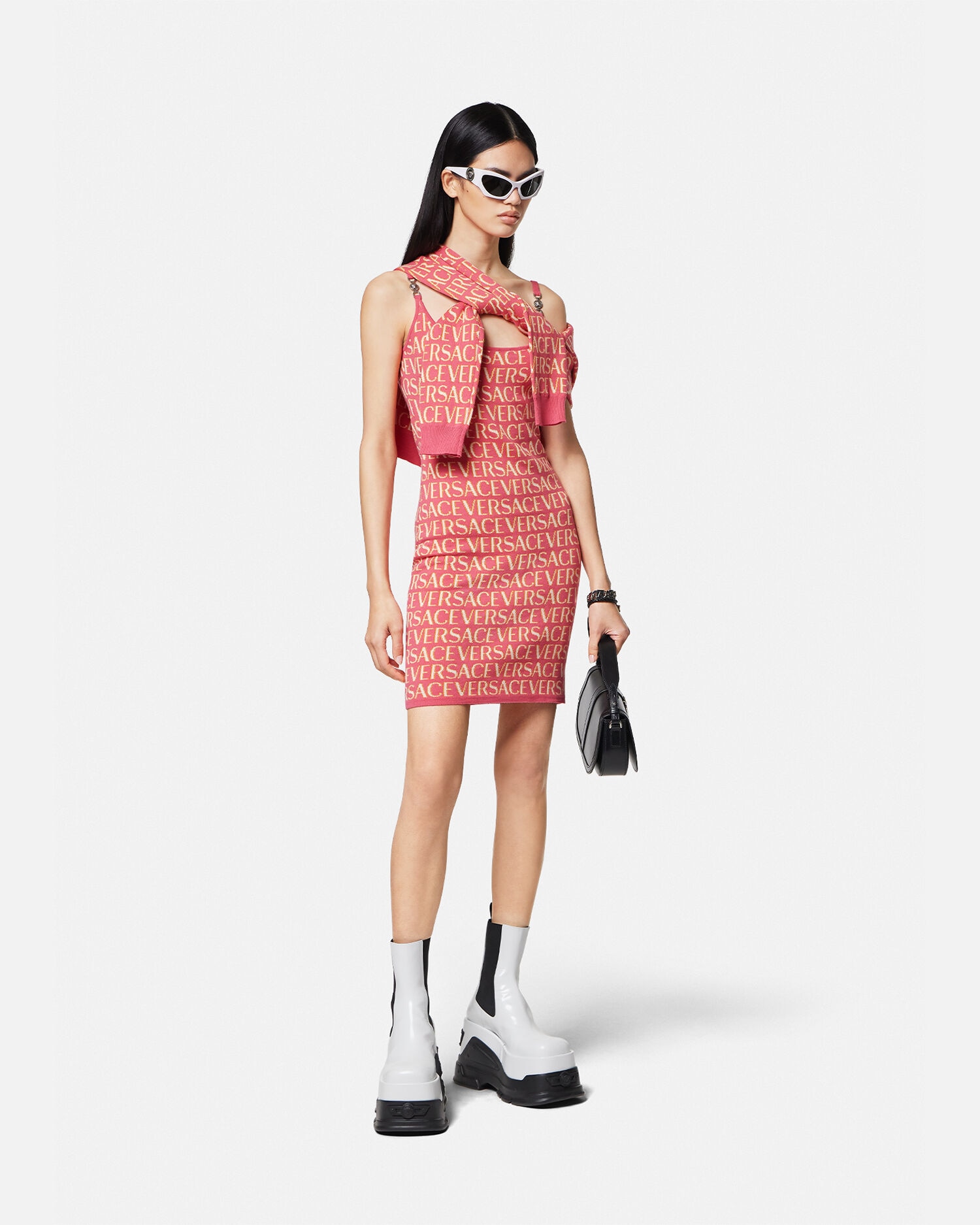 Versace knit dress hot sale