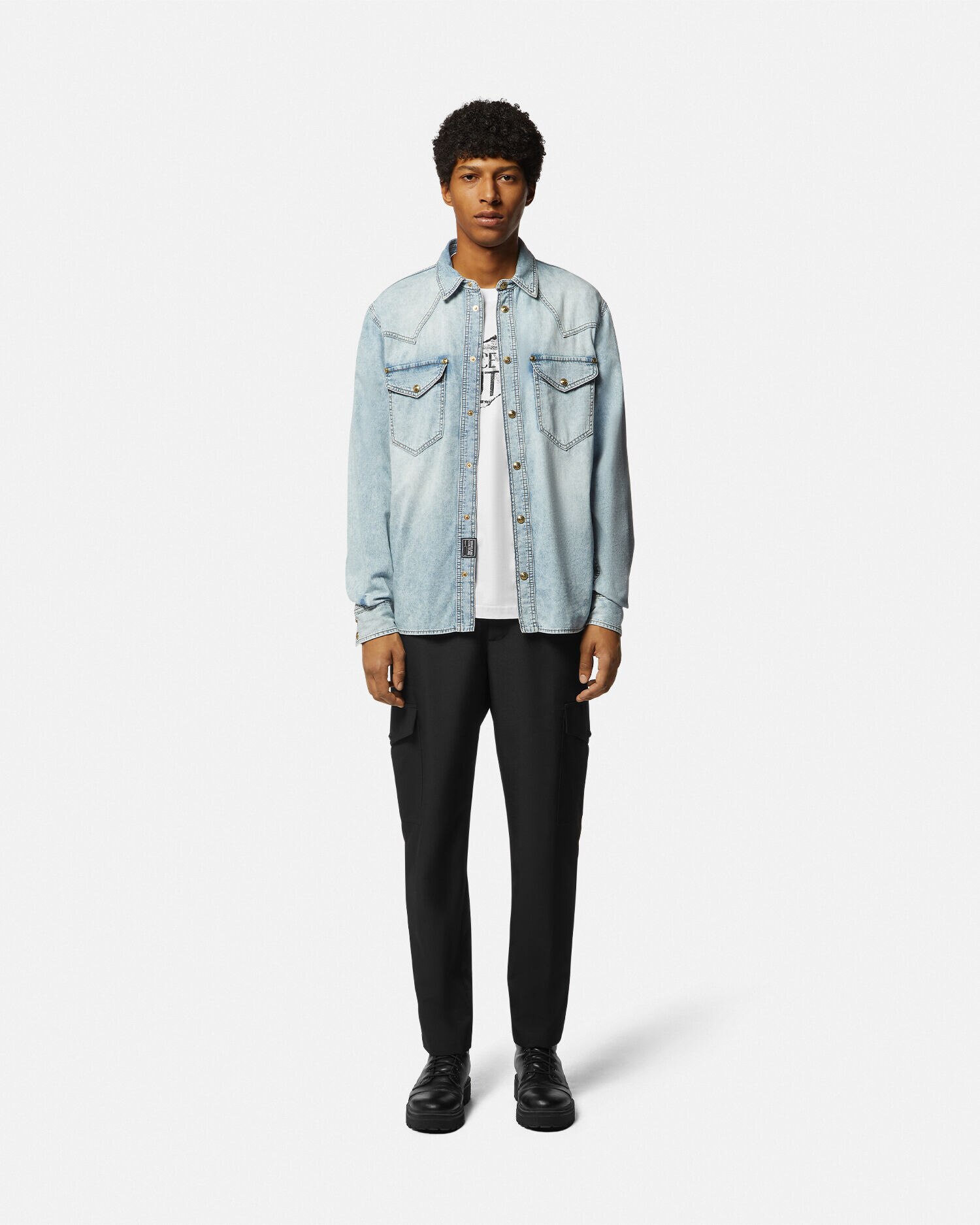 Camisas vaqueras versace online