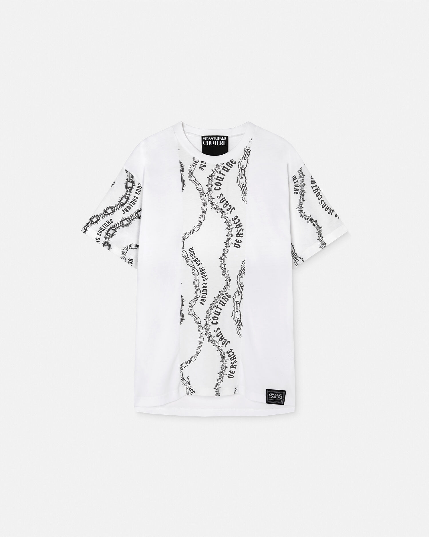 T Shirt in normaler Passform Chain Couture