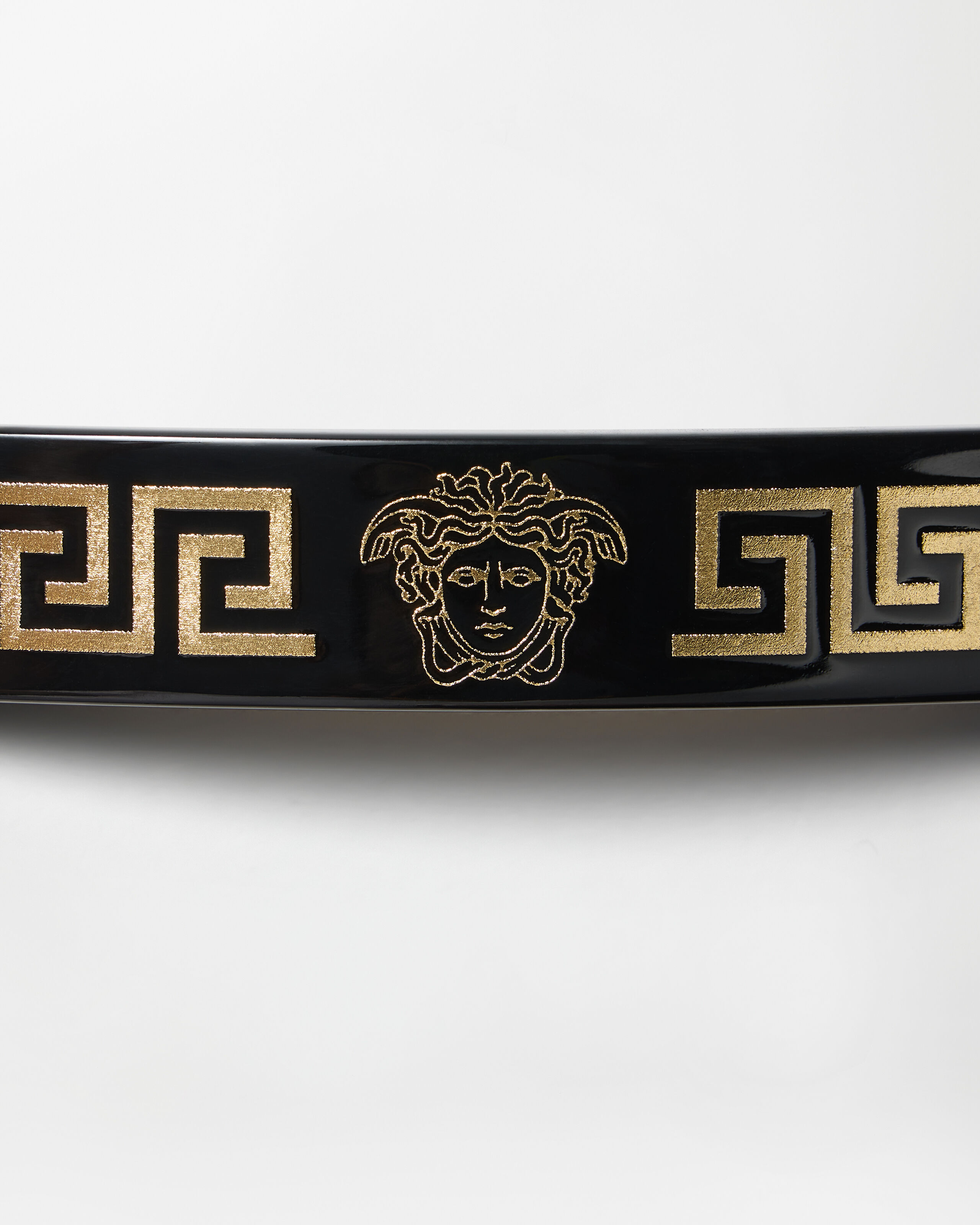 Plex Hair Clip Black | VERSACE US