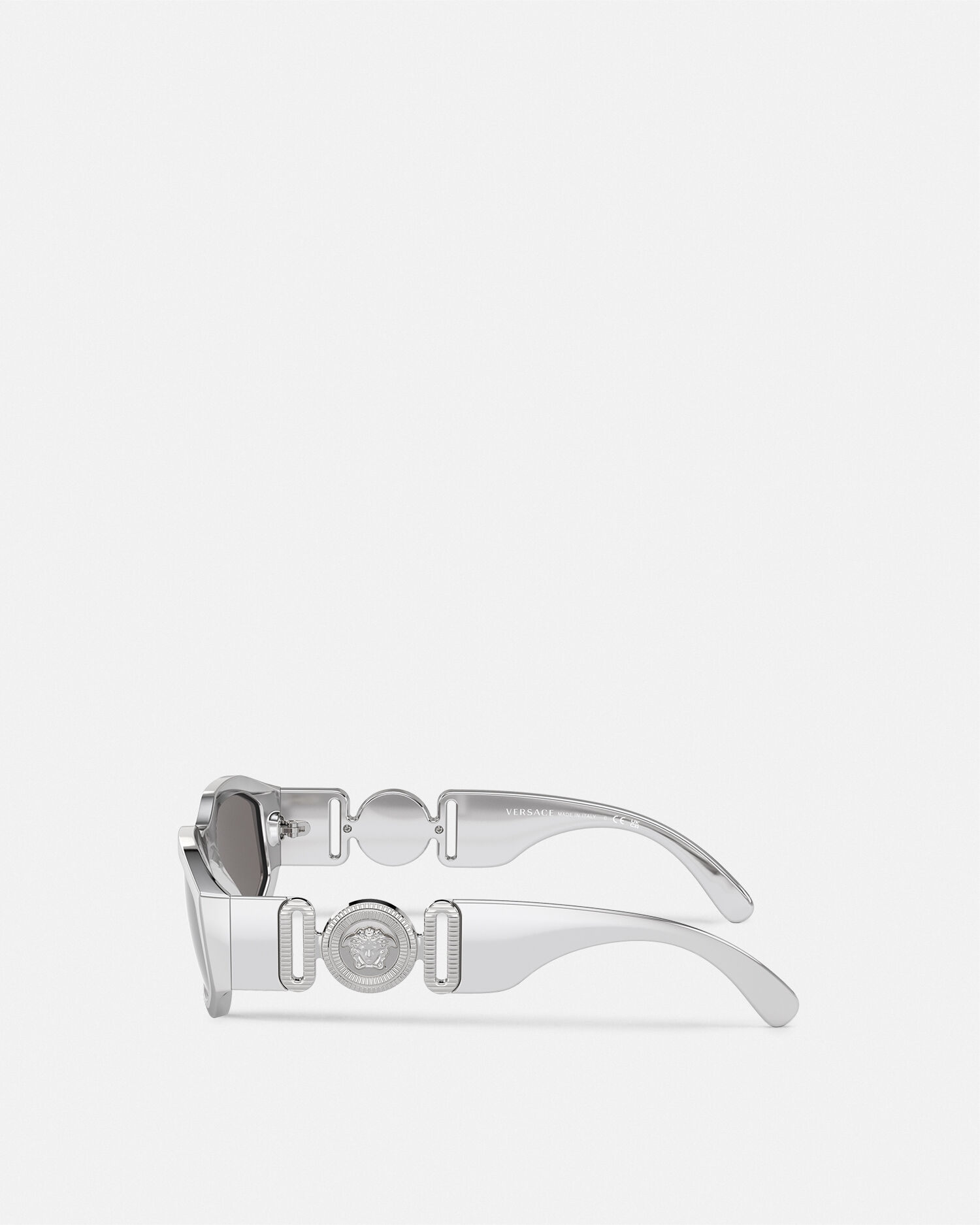 Lentes versace plateados outlet