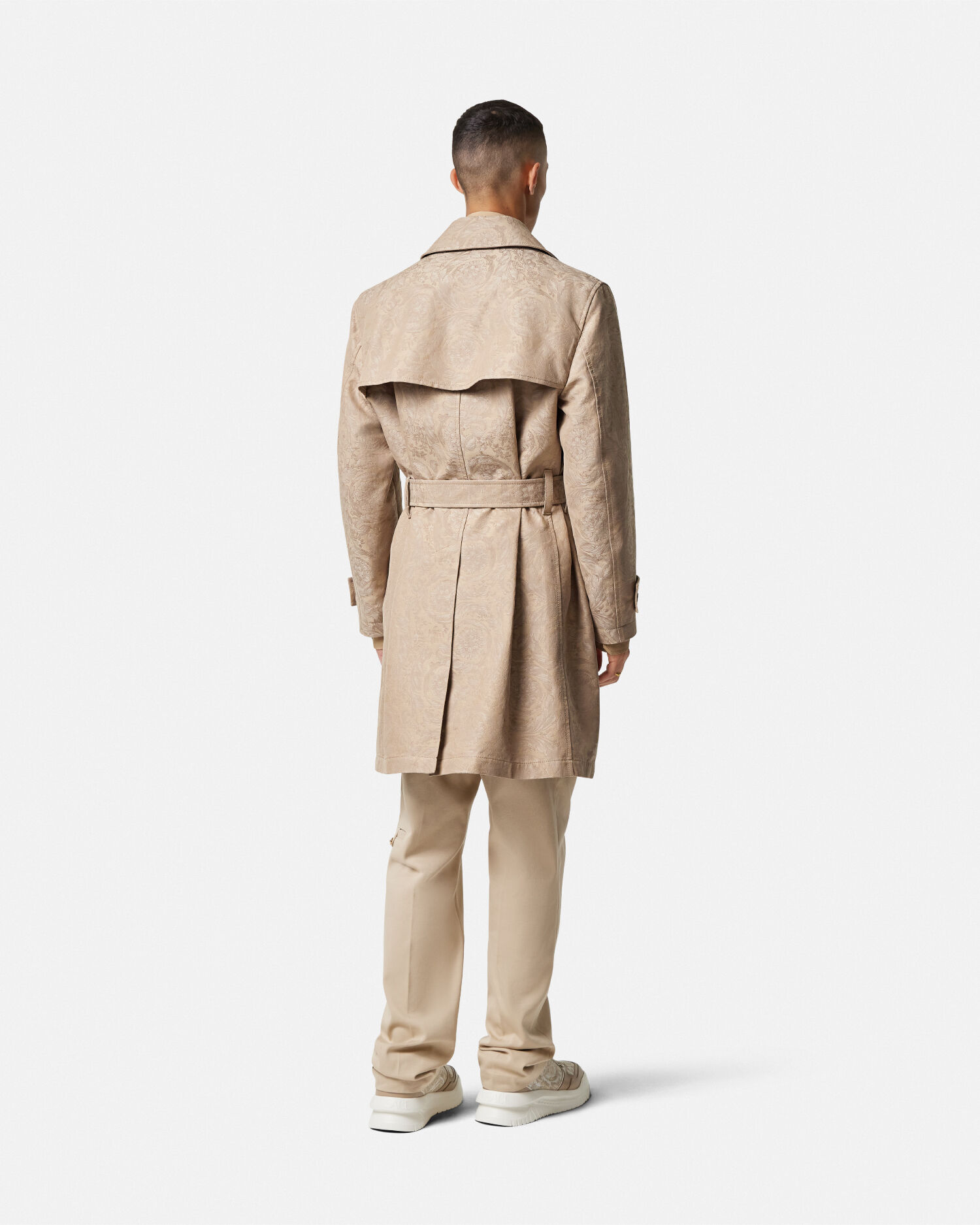 Versace trench coat mens 2025