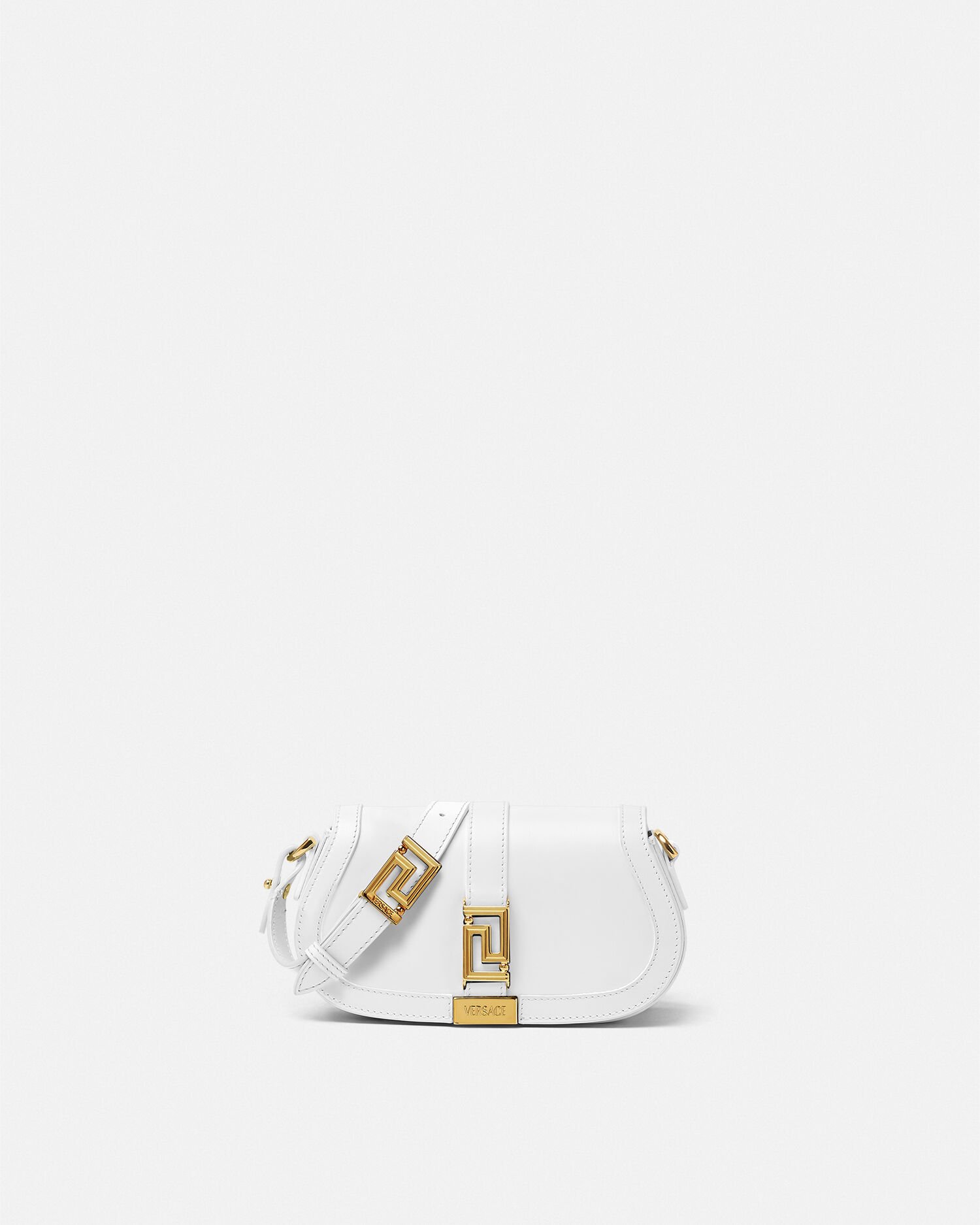 Versace store white handbag