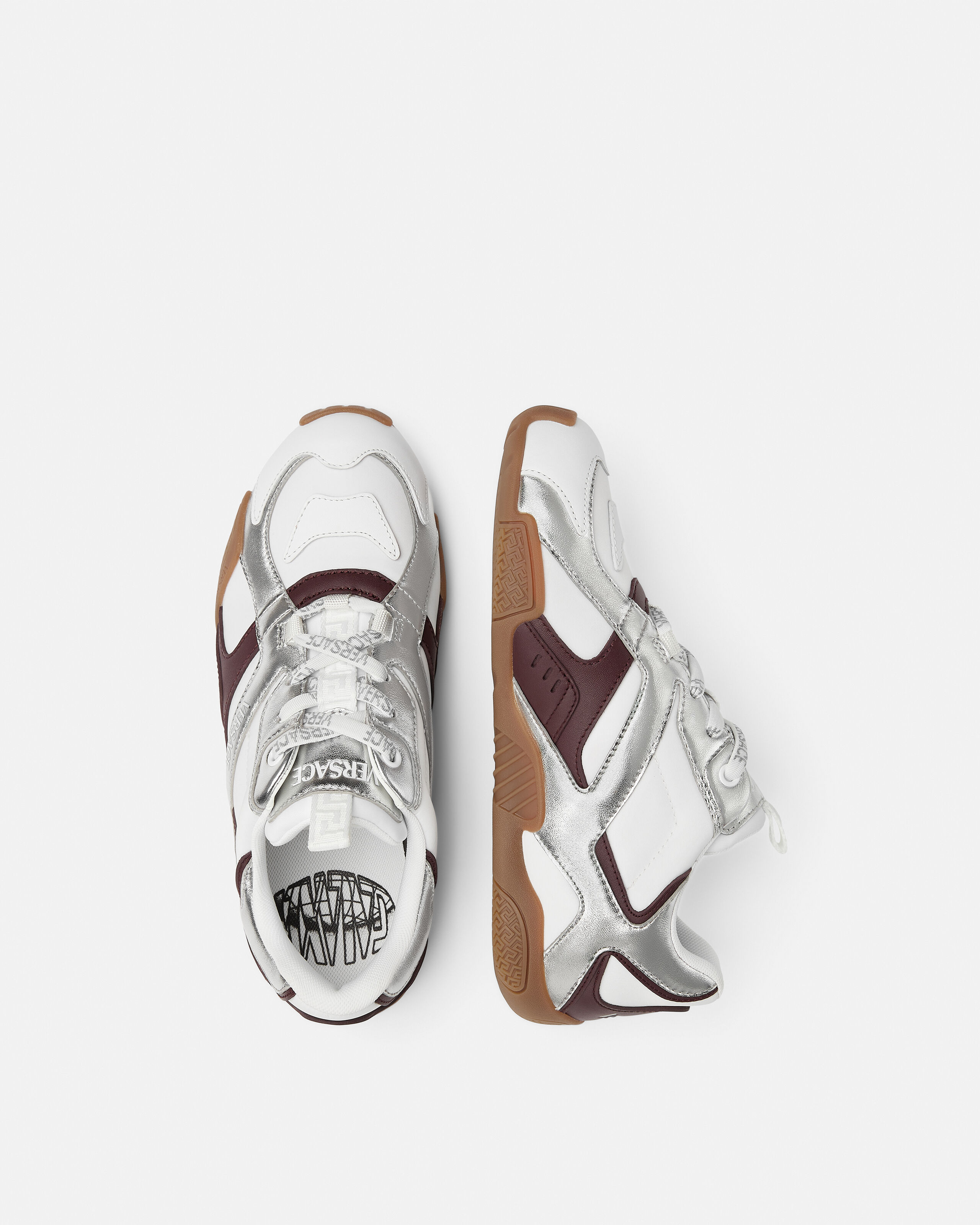 Galaxia Sneakers White,Silver | VERSACE