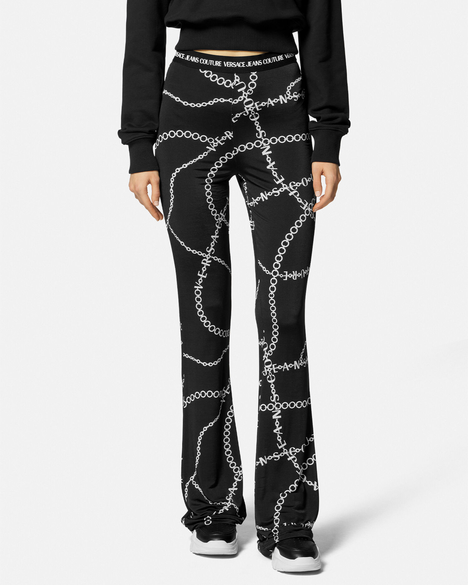 Pantalon legging on sale evase