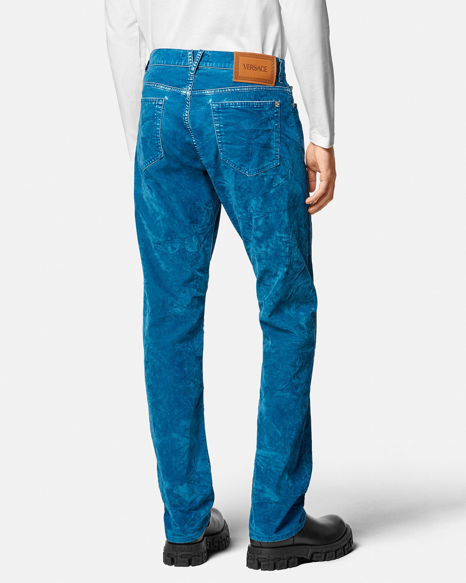 Jeans store in velluto