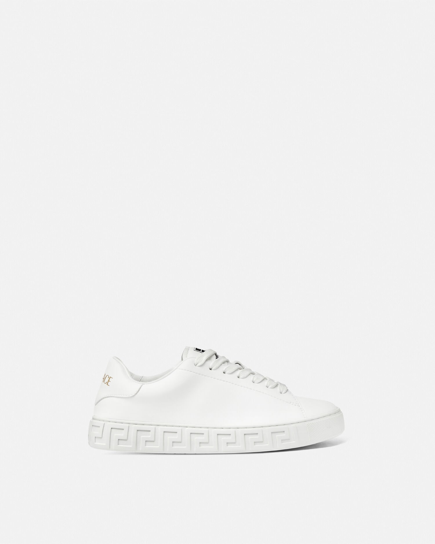 Greca Nylon Sneakers White | VERSACE US