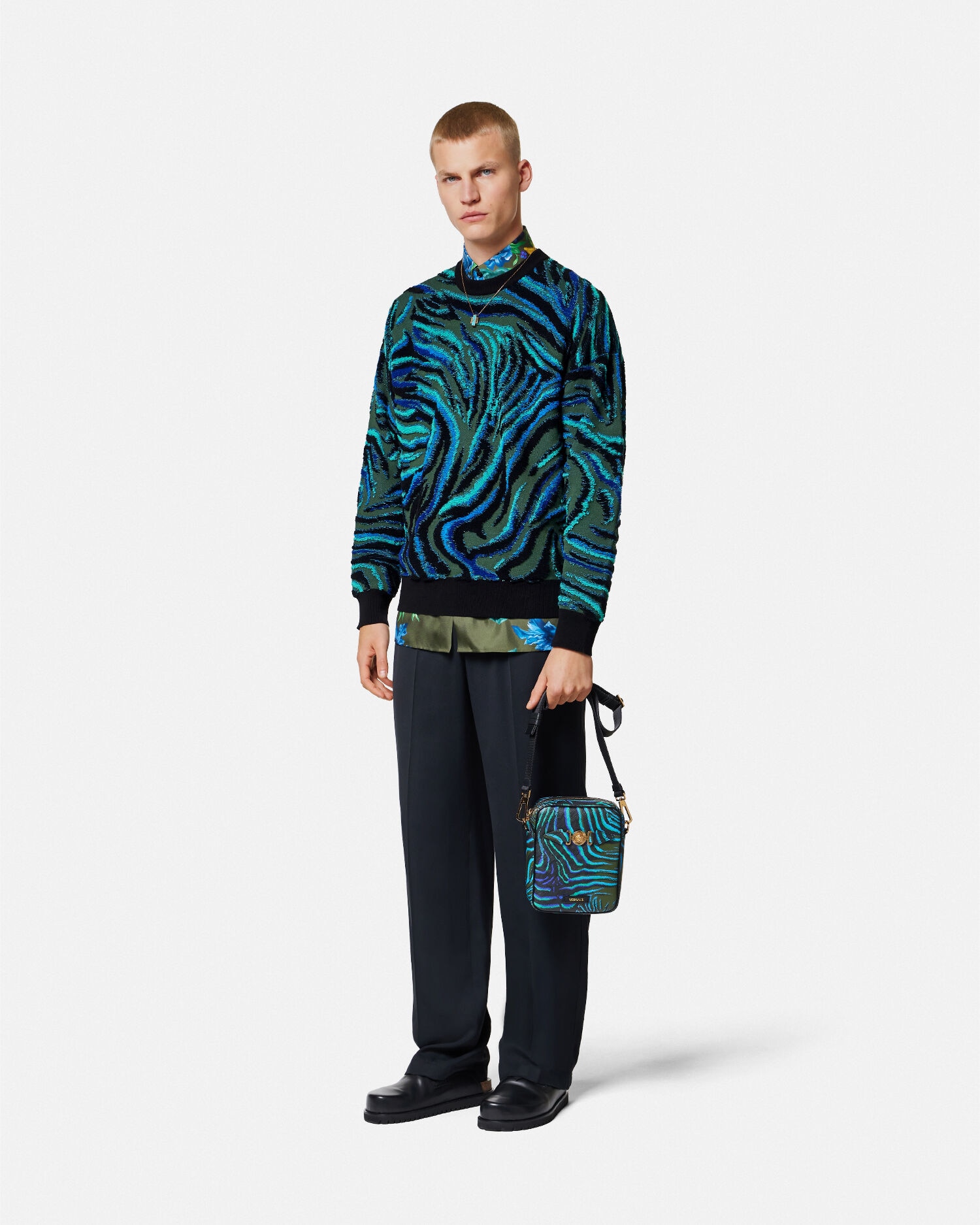 Versace store multicolor sweater