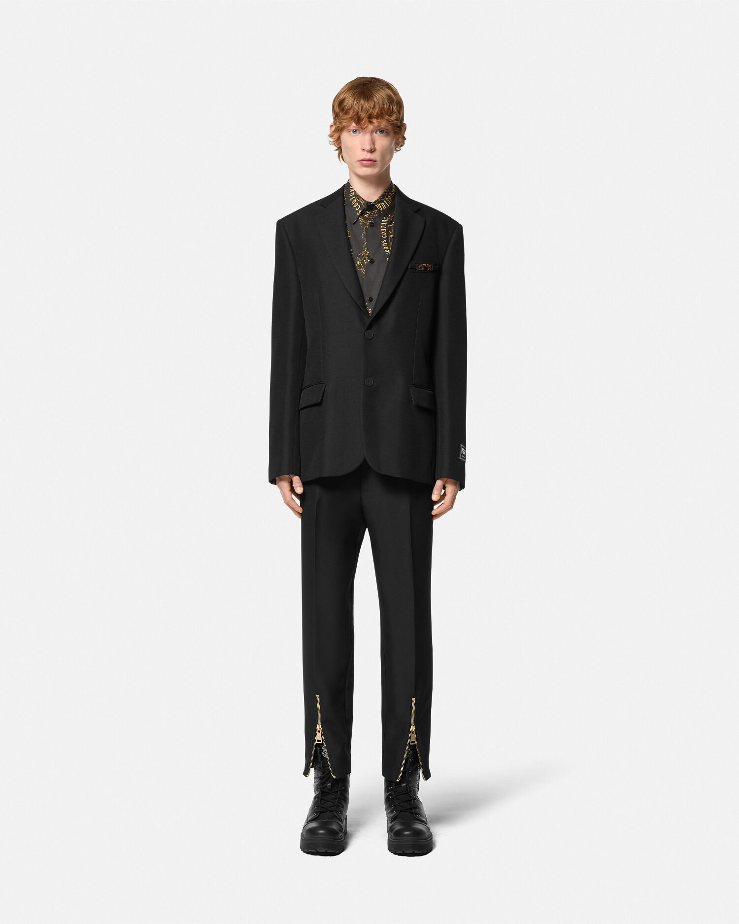 Chain Couture Regular Fit Shirt VERSACE UK