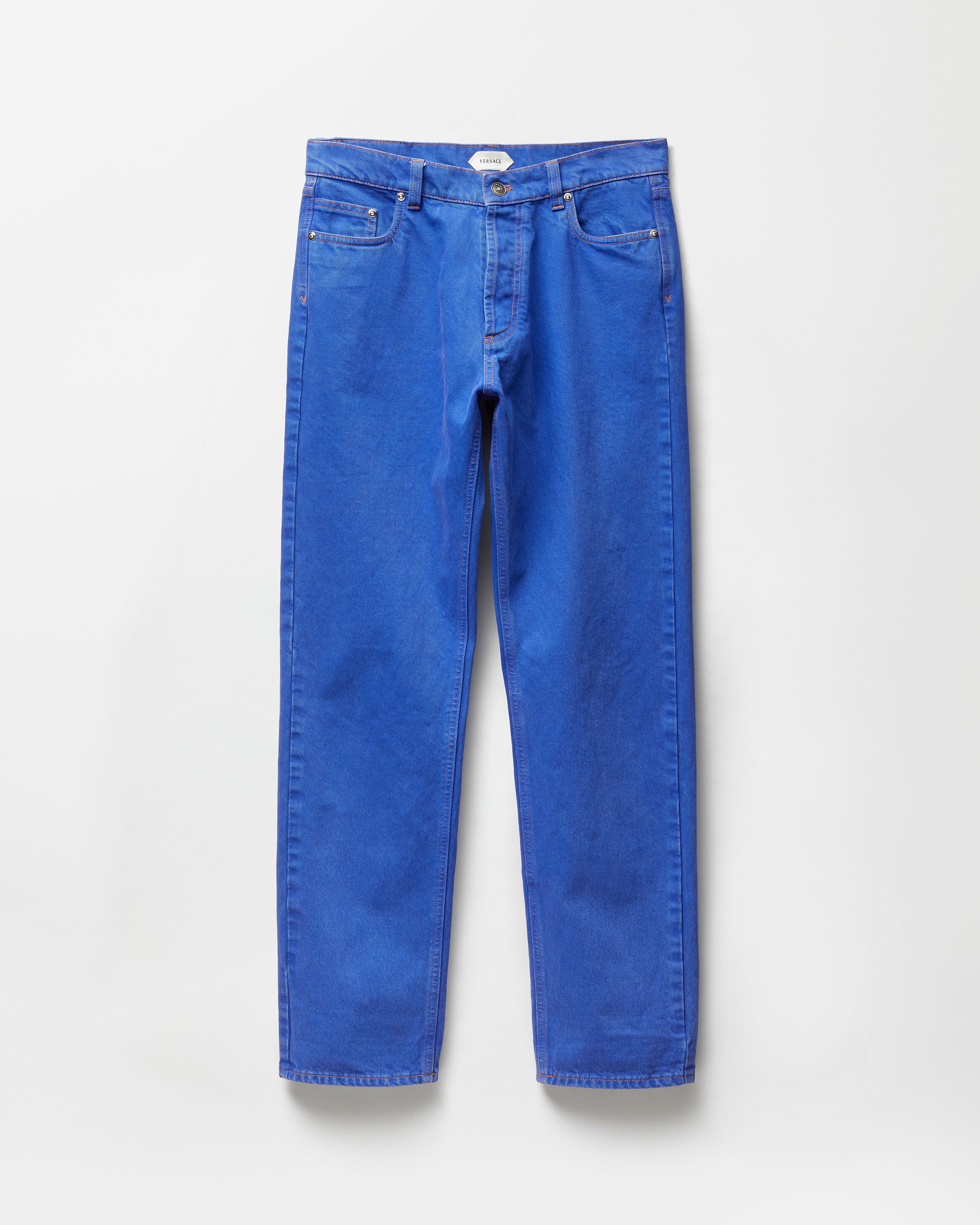 Straight Jeans Blue | VERSACE US