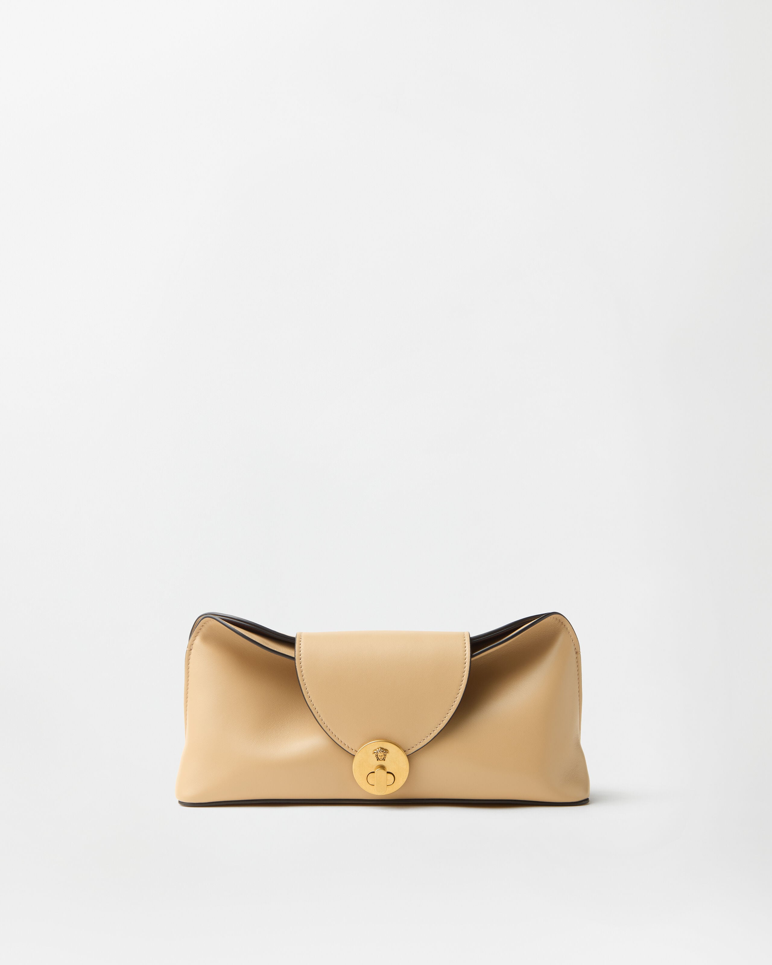 Versace vivian nappa clutch