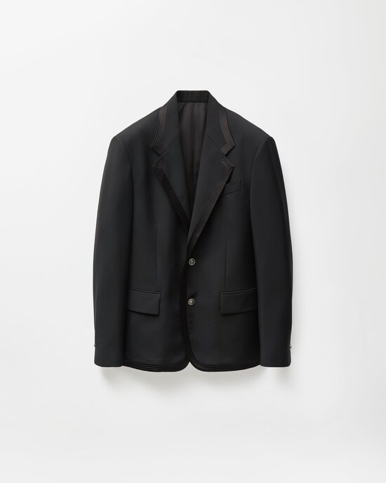 Wool-Mohair Blazer Black 1