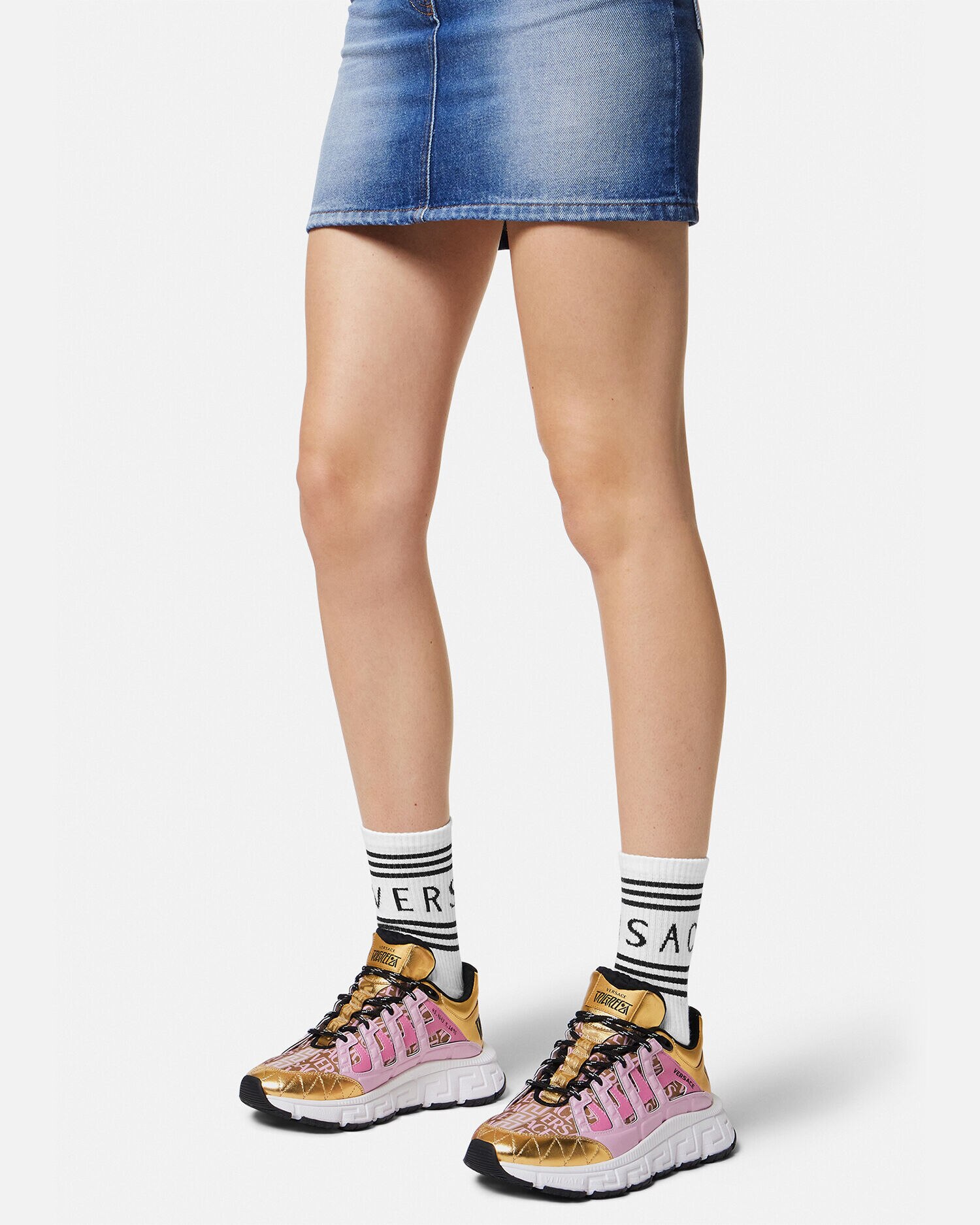 Chaussure hot sale chaussette versace