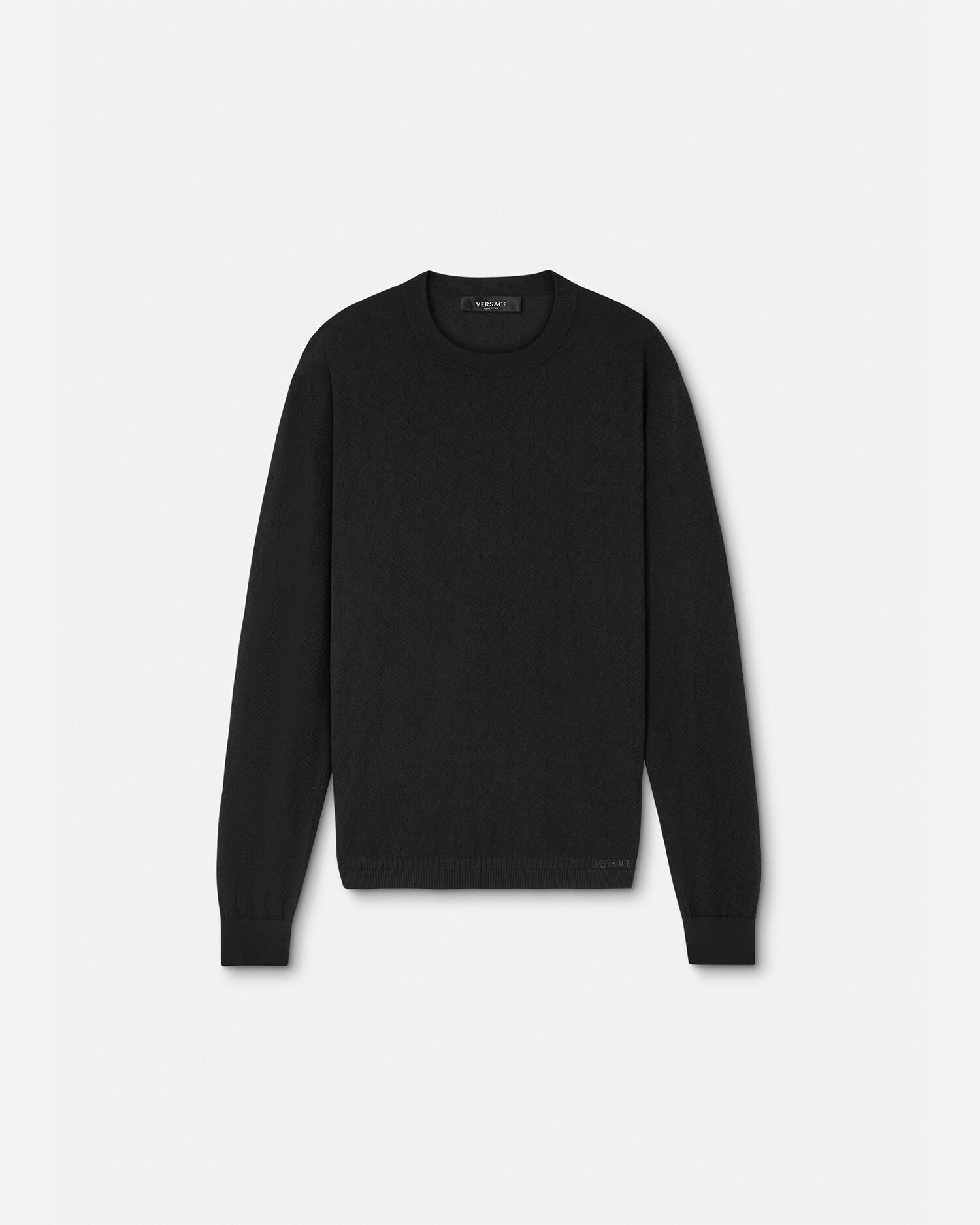 Versace discount sweater black