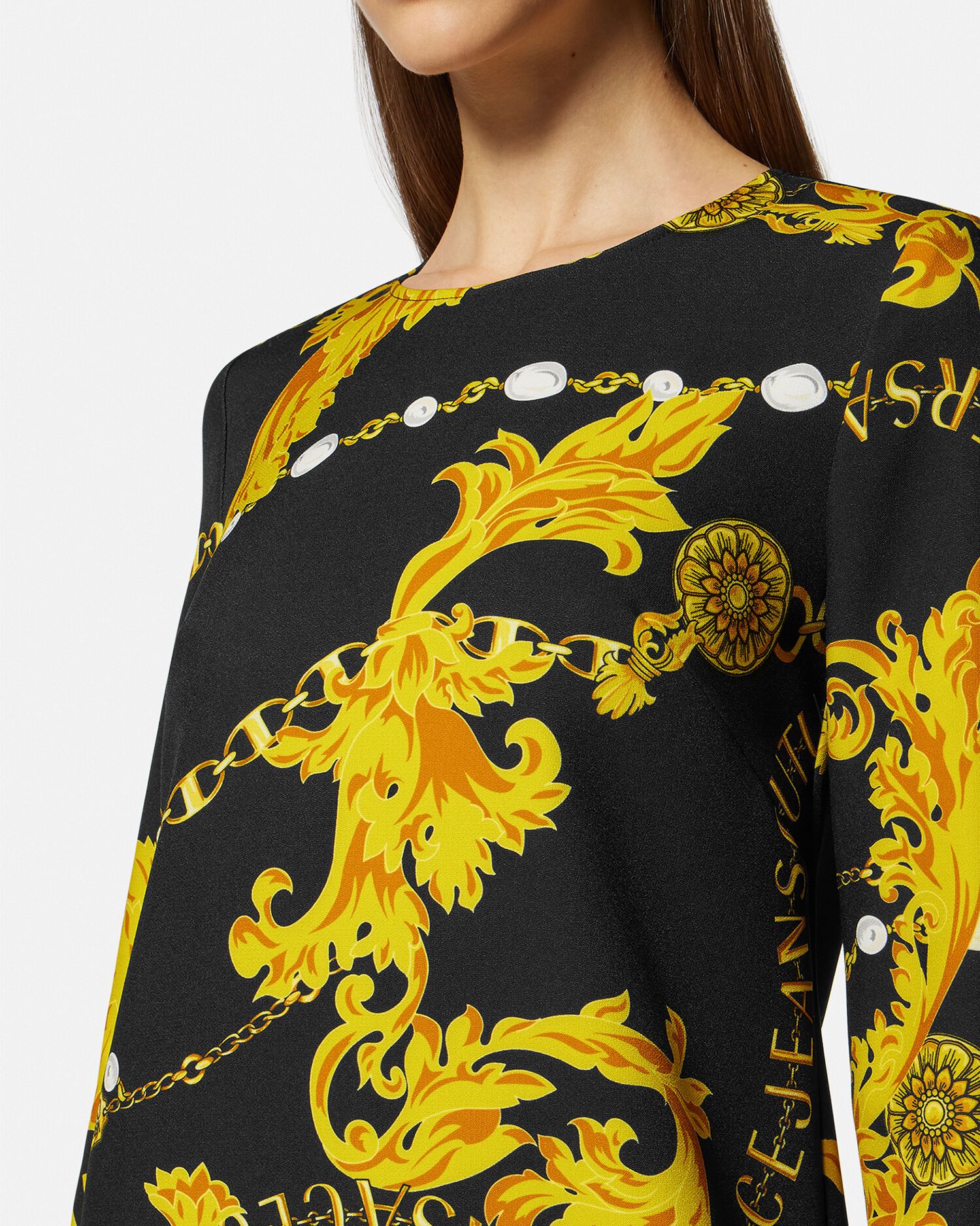 Versace chain dress online