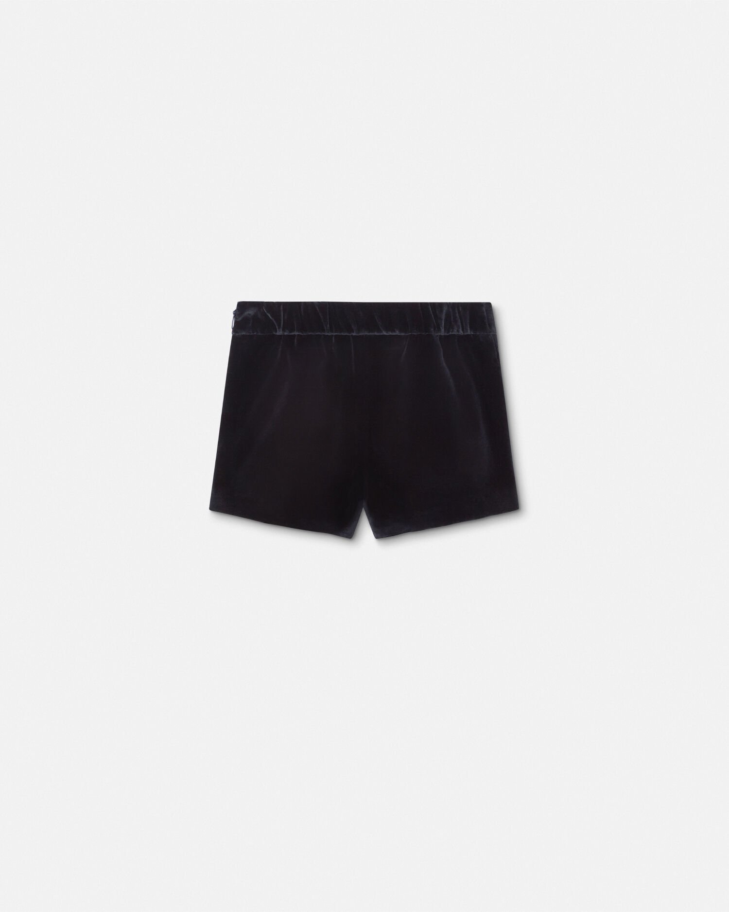 Baby blue velvet shorts online