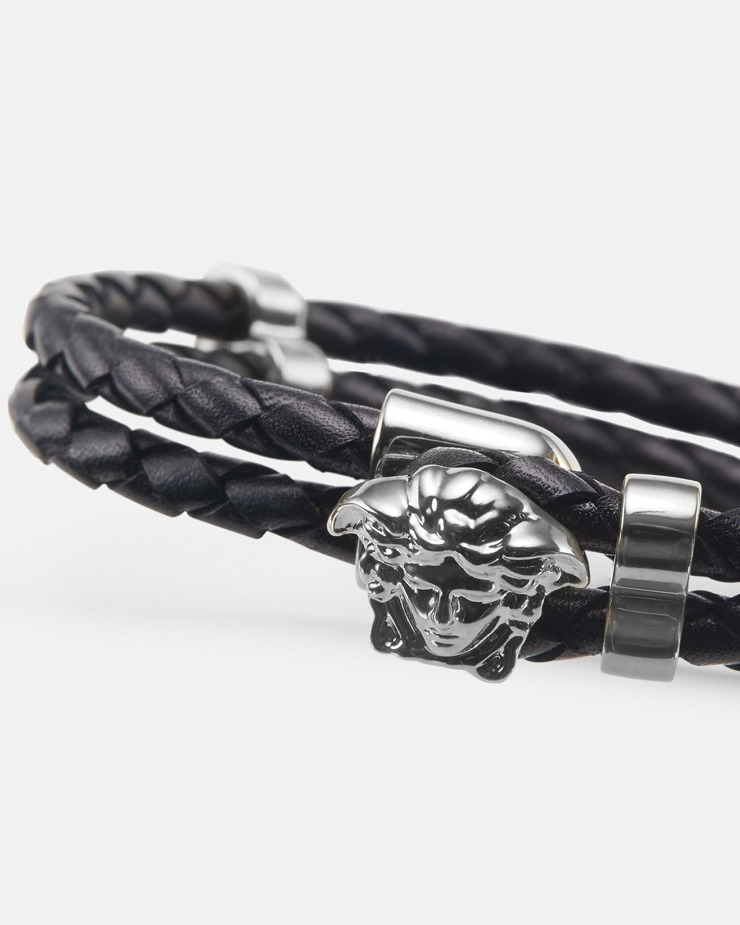 Versace medusa leather bracelet cheap