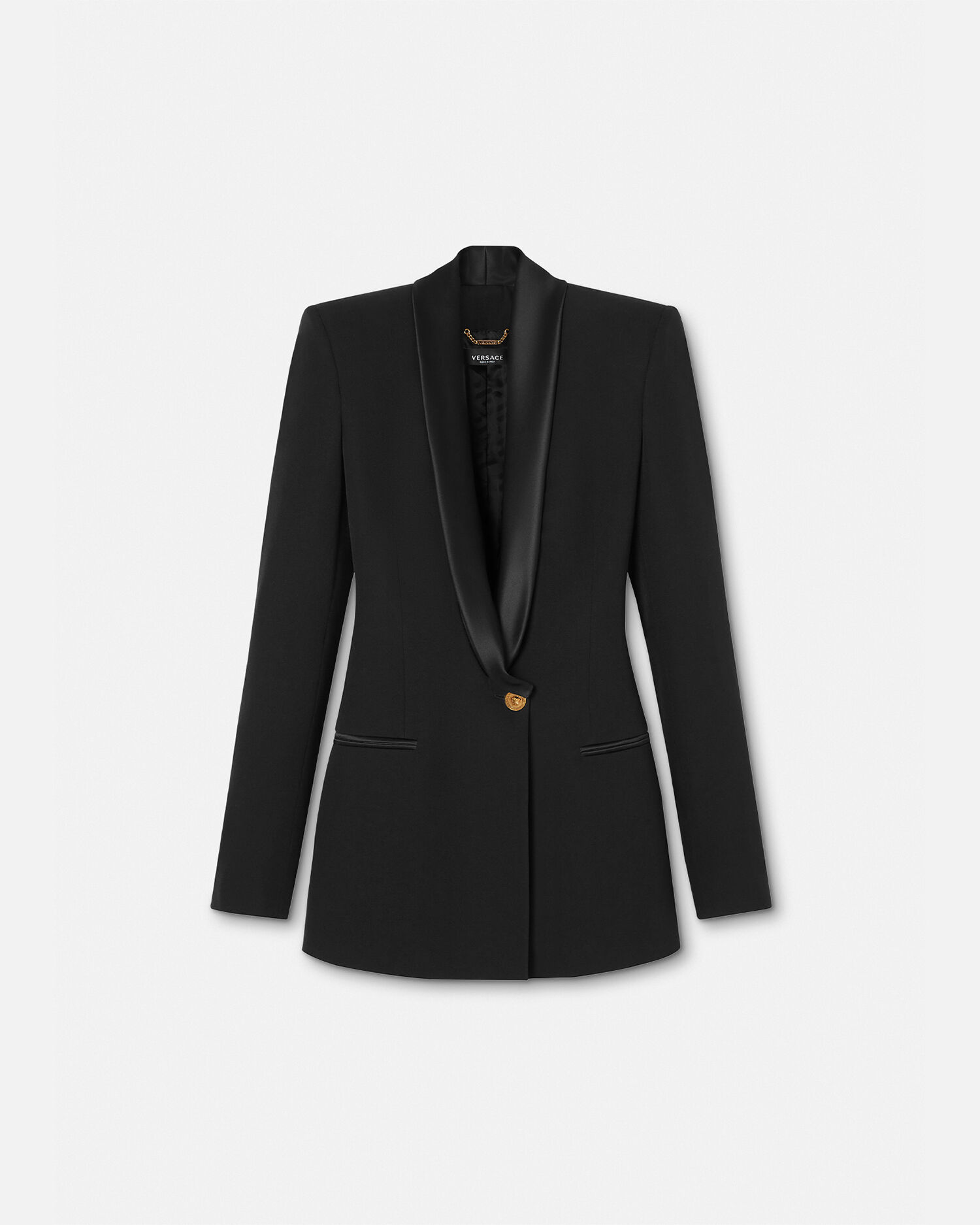Grain de Poudre Single Breasted Blazer